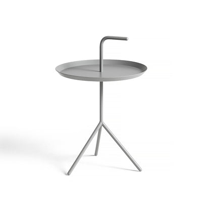 Grey DLM Side Table by HAY