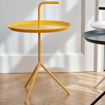 Sun Yellow DLM Side Table by HAY