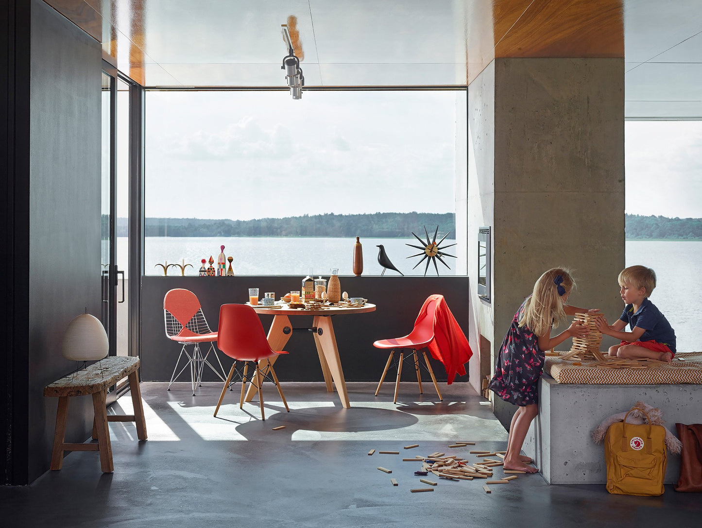 Vitra Eames DSW Plastic Side Chair