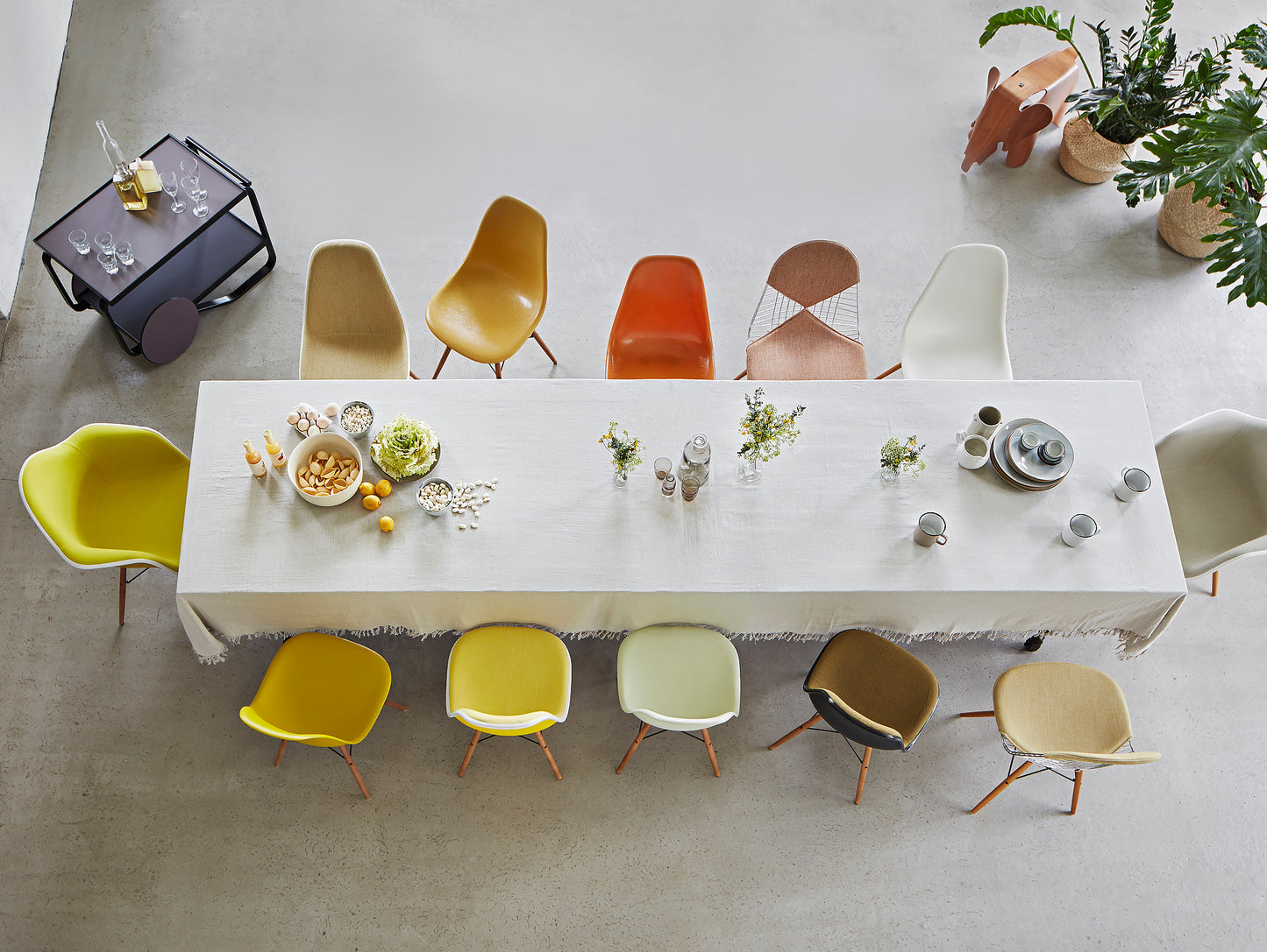 Vitra Eames DSW Plastic Side Chair