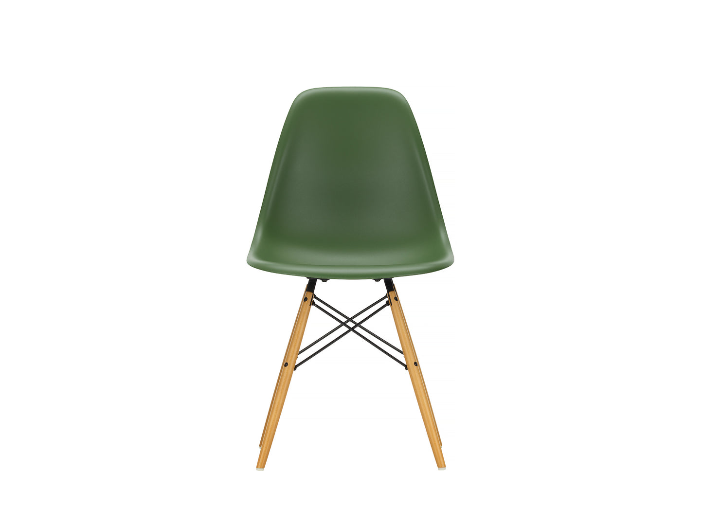 Vitra Eames DSW Plastic Side Chair - Forest 48