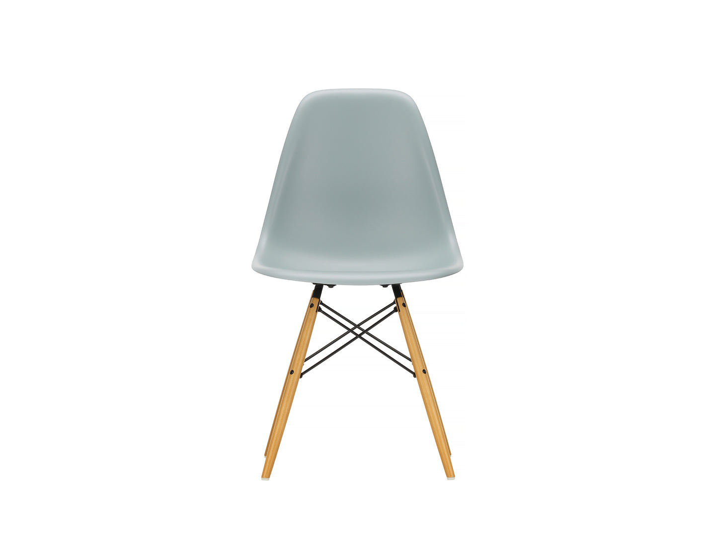 Vitra Eames DSW Plastic Side Chair - Light Grey 24