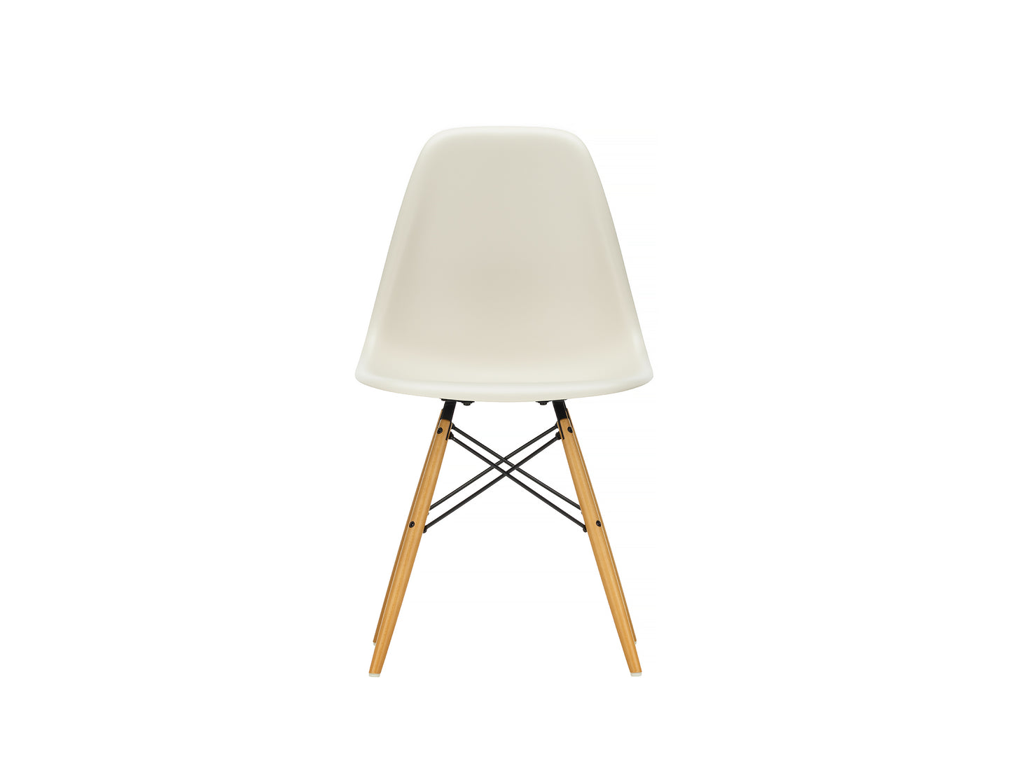 Vitra Eames DSW Plastic Side Chair - Pebble 11