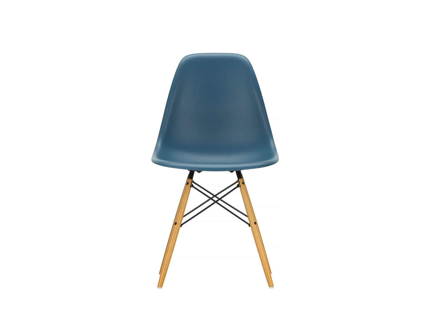 Vitra Eames DSW Plastic Side Chair - Sea Blue 83