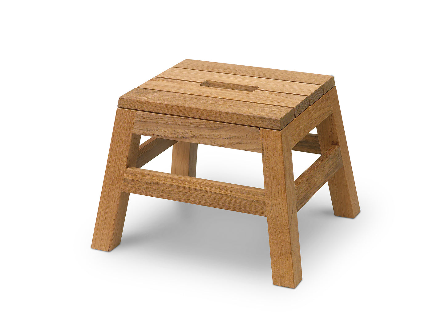 Untreated Teak Dania Stool by Skagerak