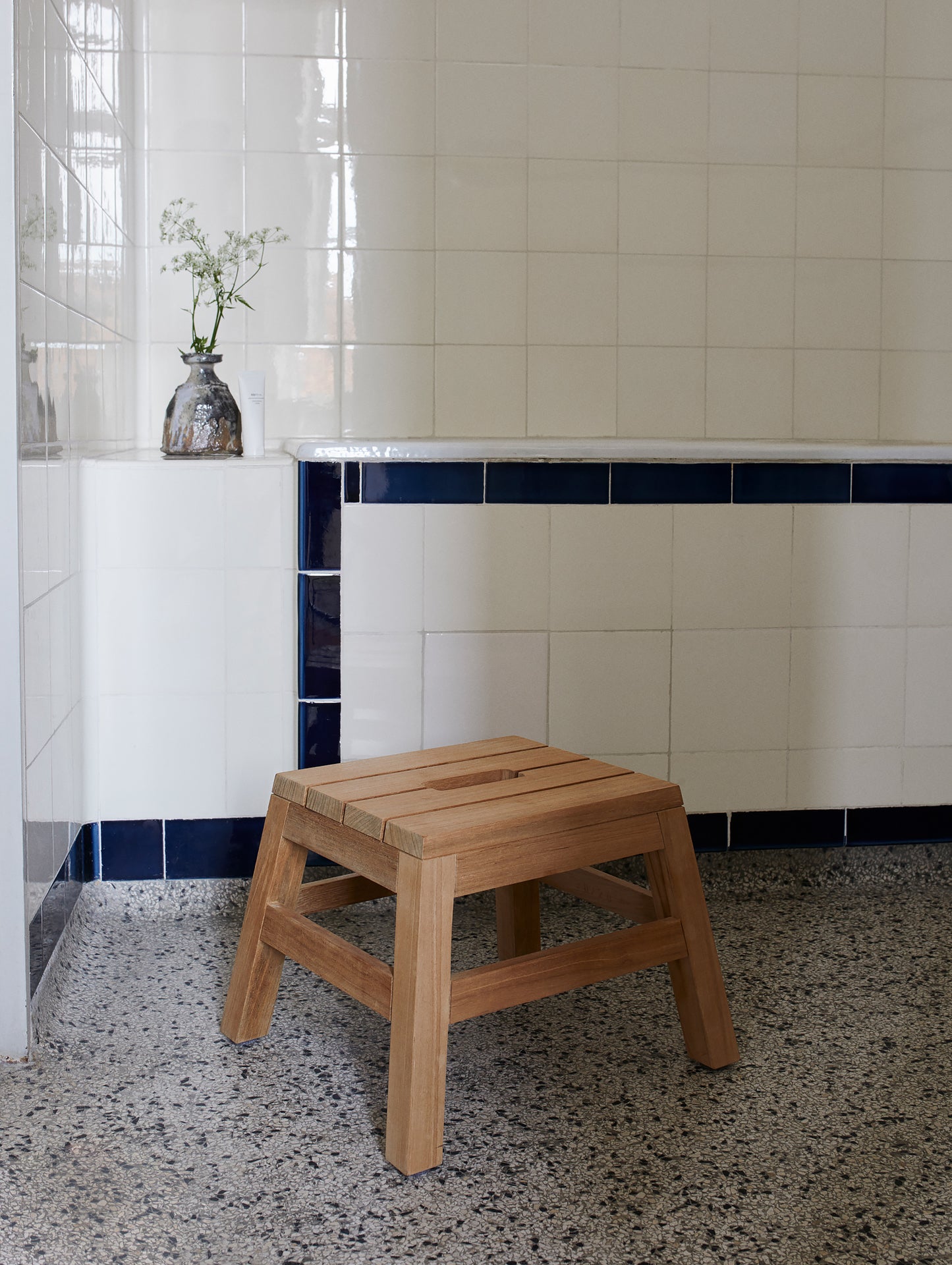 Dania Stool in untreated Oak by Skagerak