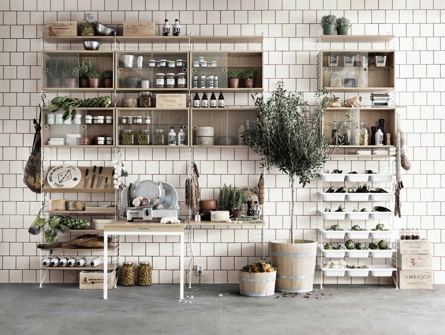 String System Bowl Shelf