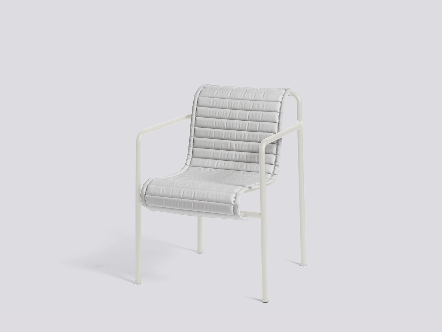 Palissade Quilted Cushions by HAY - Dining Armchair, Sky Grey