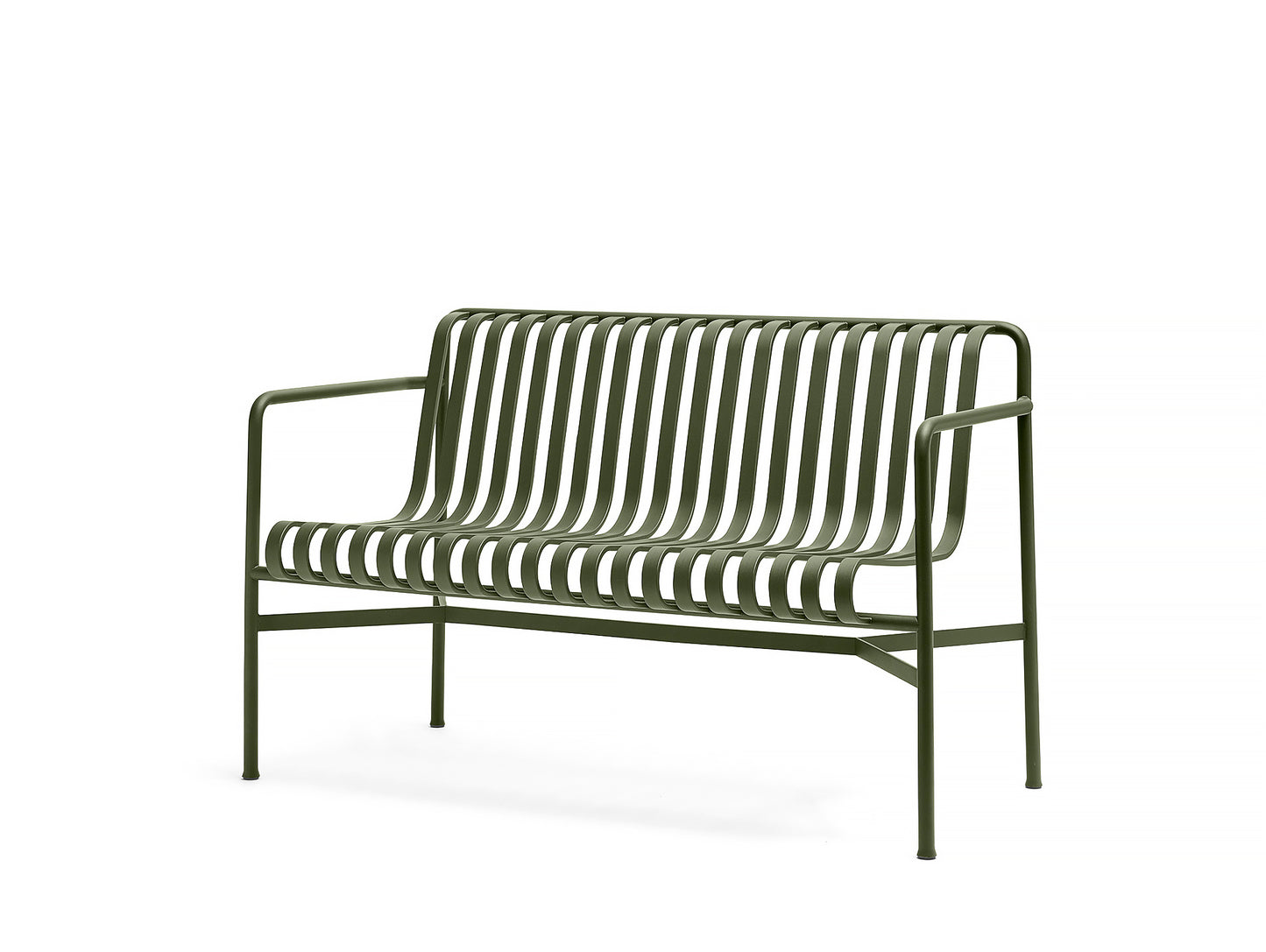 HAY Palissade Dining Bench - Olive