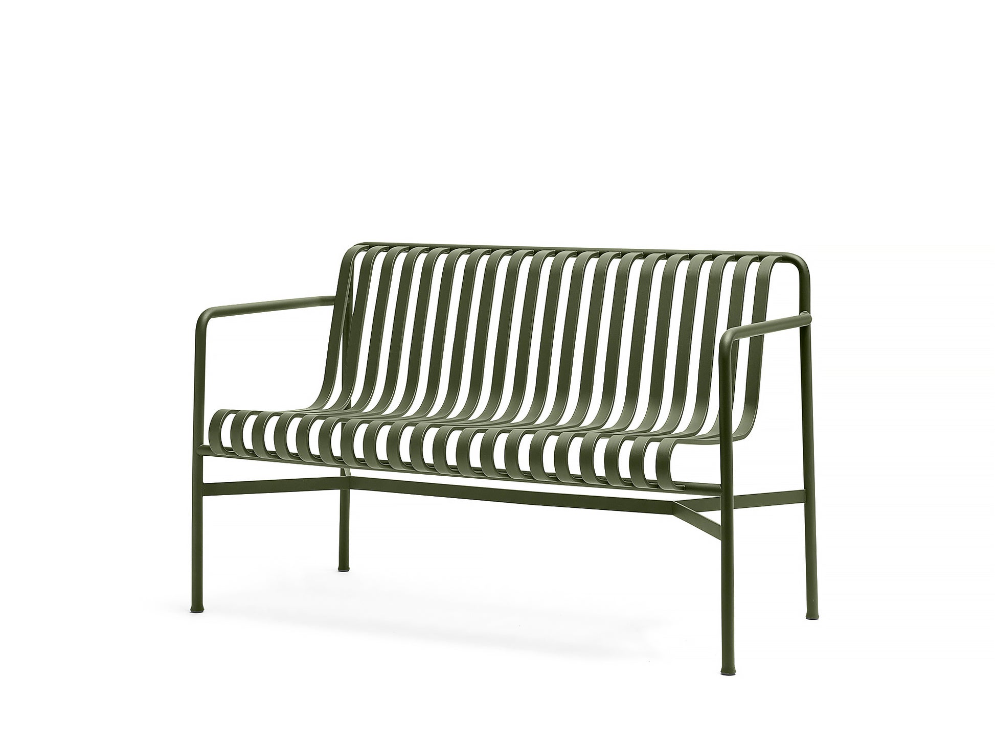 HAY Palissade Dining Bench - Olive