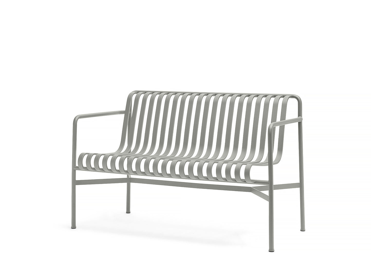 HAY Palissade Dining Bench - Sky Grey