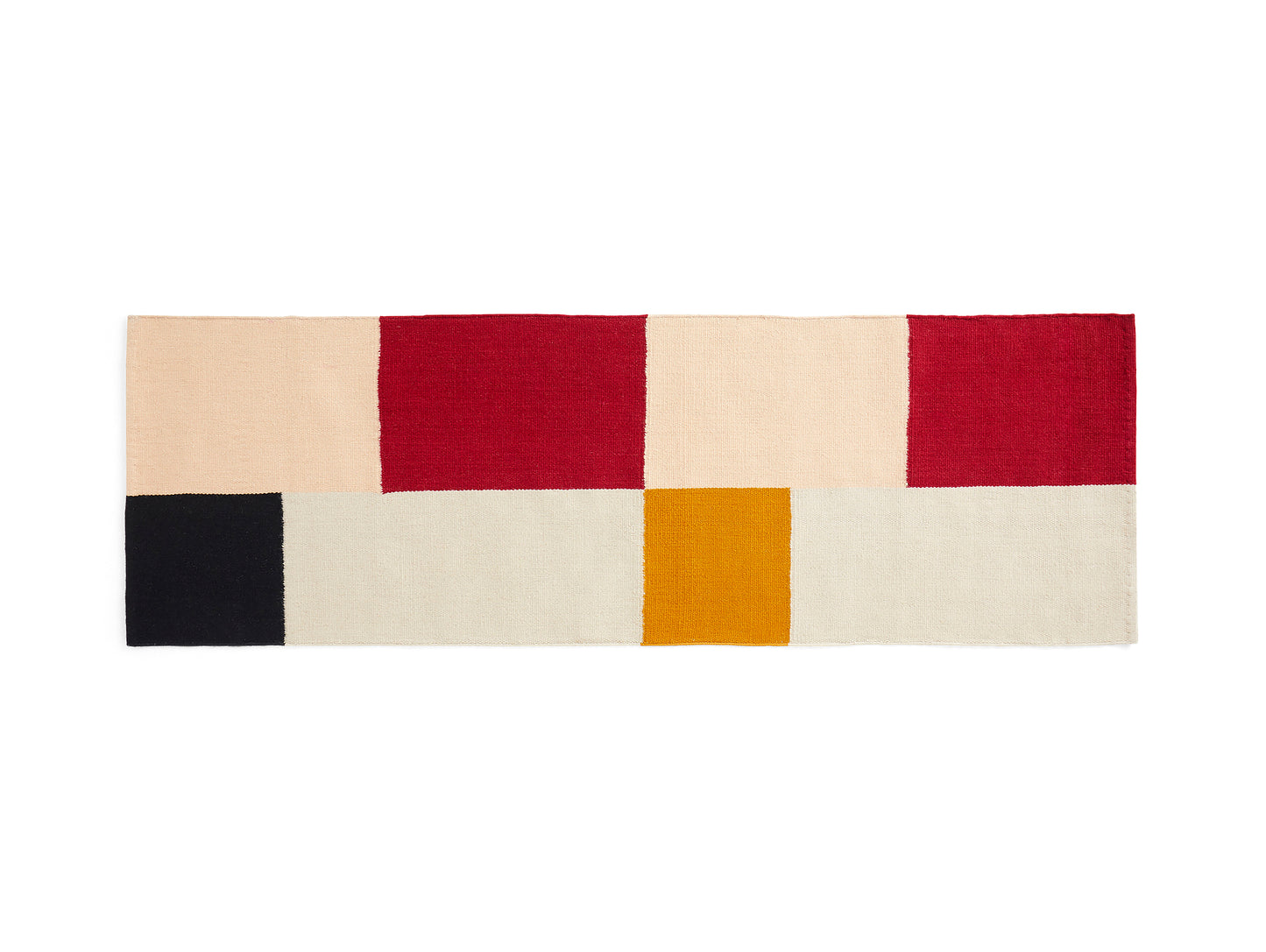 80 x 250 cm / Double Stack / Ethan Cook Flat Works Rug by HAY