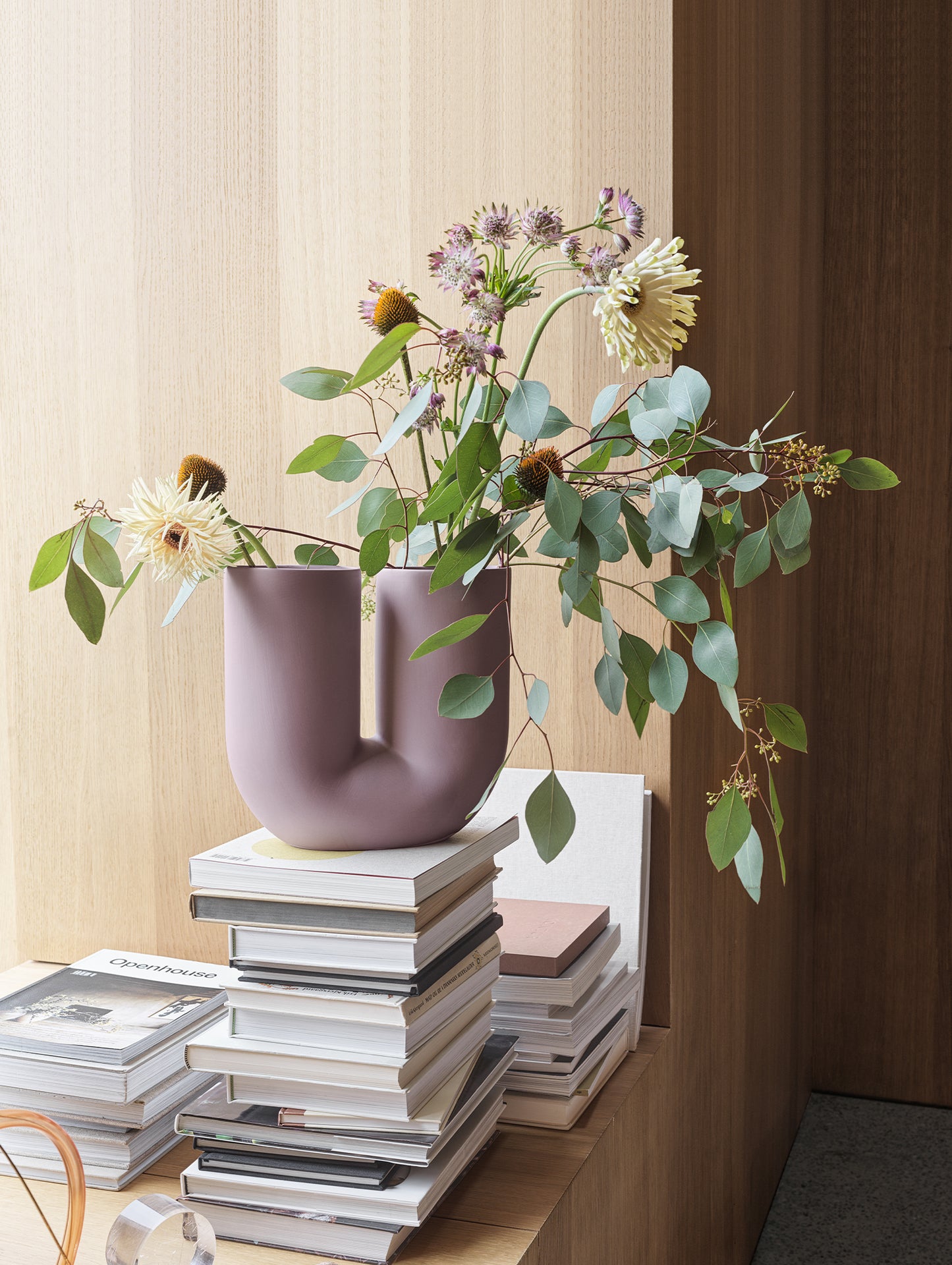 Kink Vase by Muuto - Dusty Lilac
