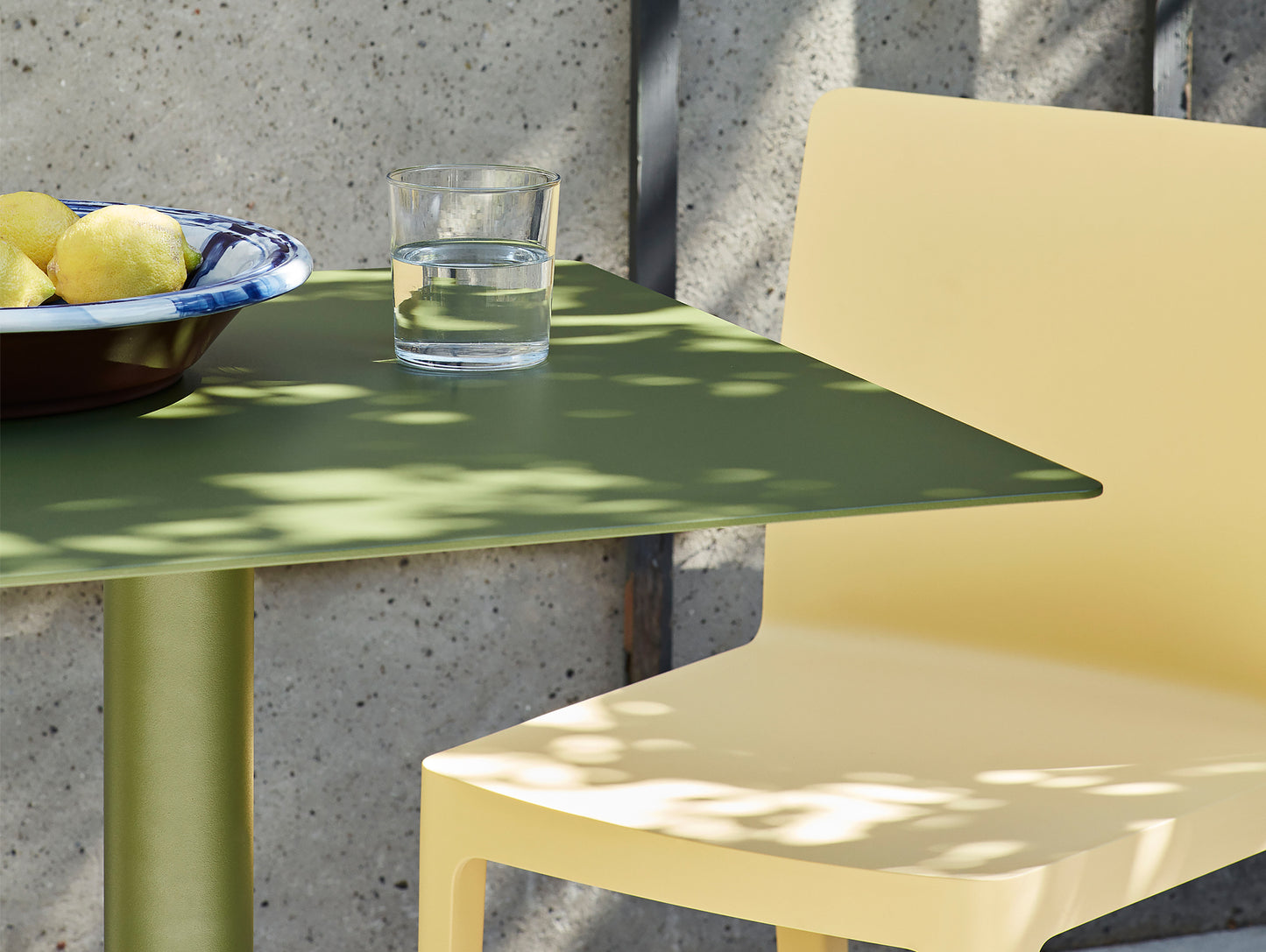Élémentaire Dining Chair Light Yellow by Ronan & Erwan Bouroullec for HAY