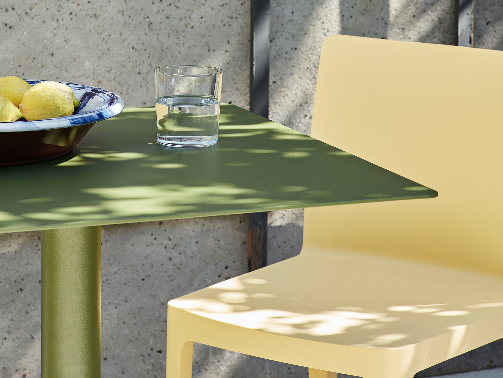 Élémentaire Dining Chair Light Yellow by Ronan & Erwan Bouroullec for HAY