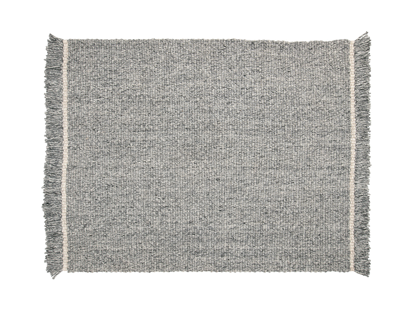 Elmo Rug in Grey by Linie Design