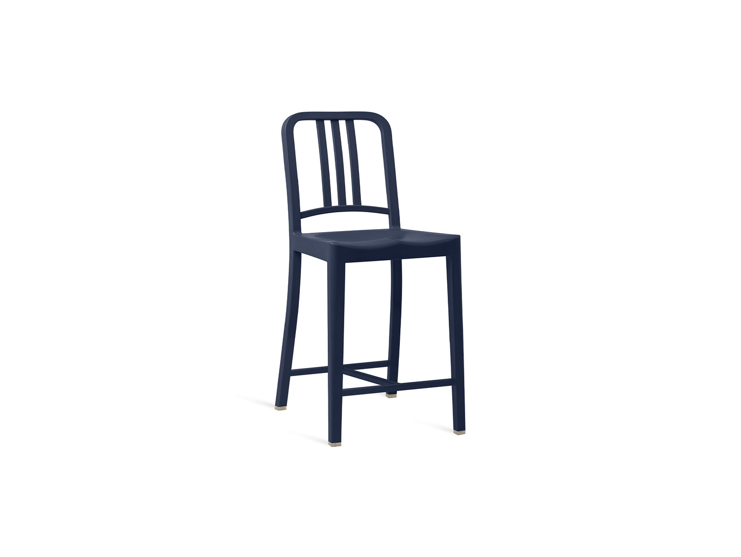 111 Navy Counter Stool by Emeco - Dark Blue