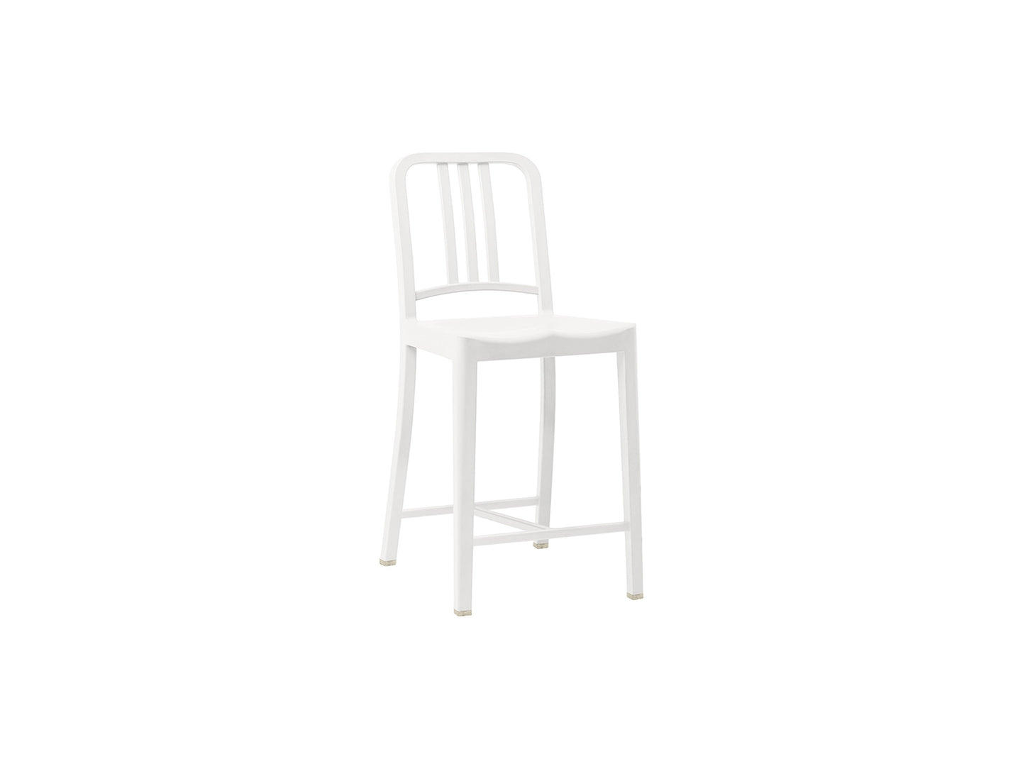 111 Navy Counter Stool by Emeco - Snow