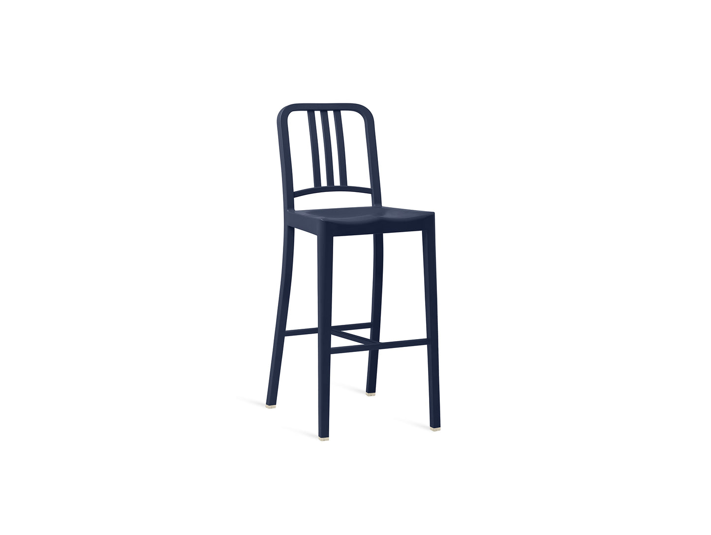 111 Navy Bar Stool by Emeco - Dark Blue