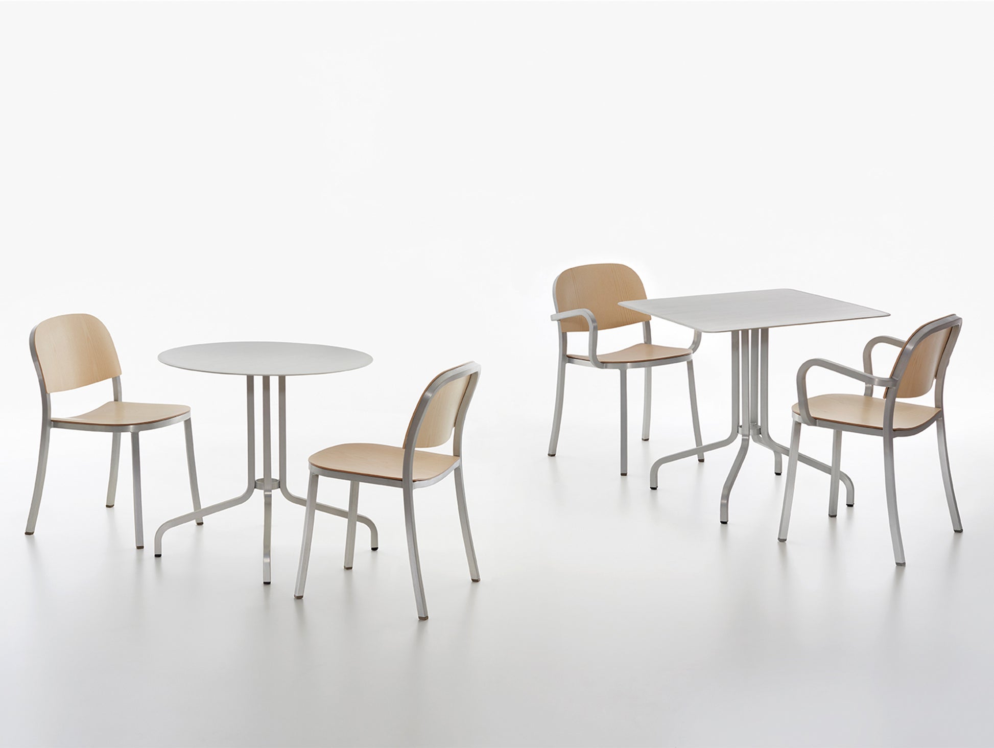 1 Inch Outdoor Cafe Table by Emeco