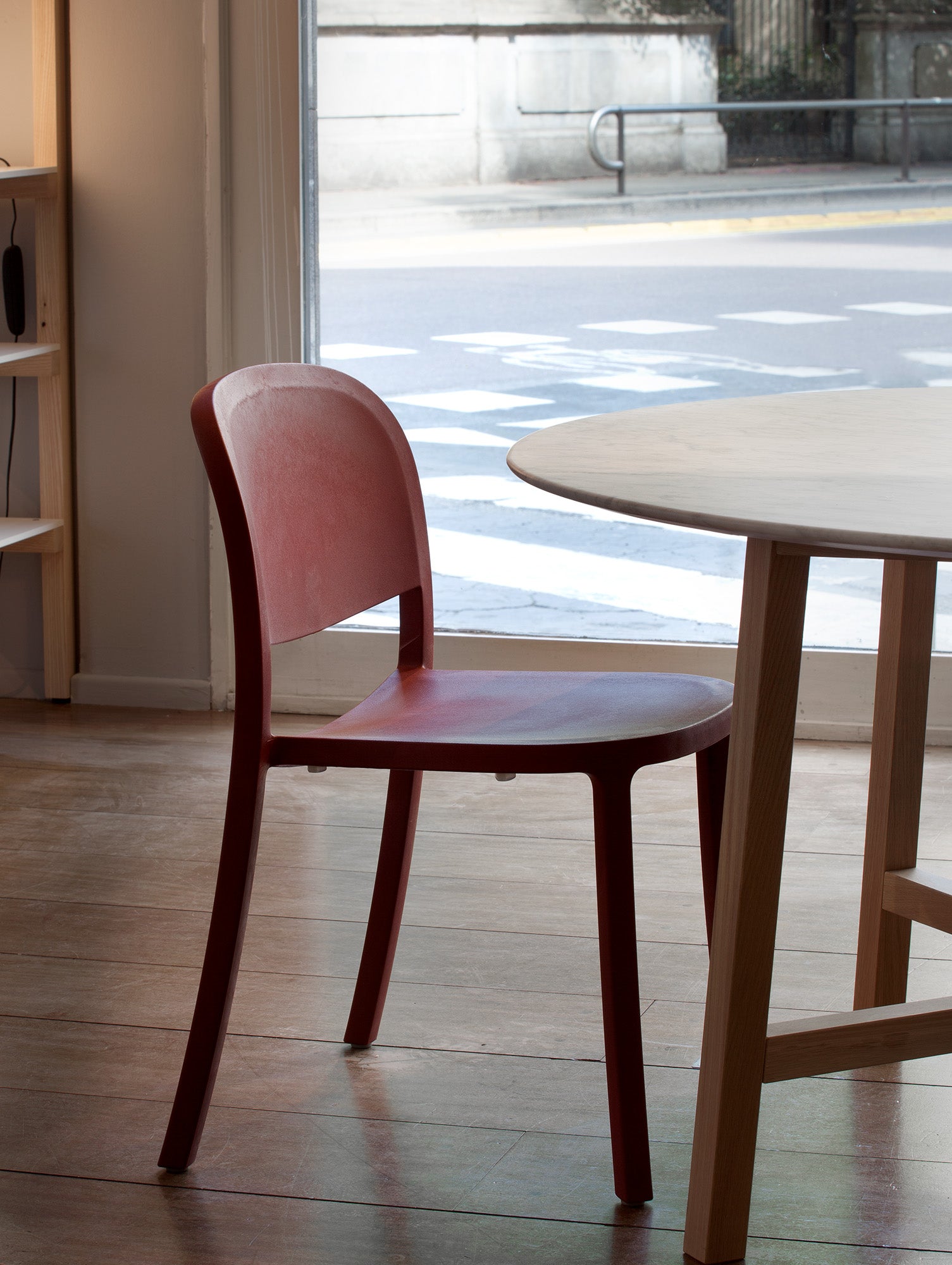 1 Inch Reclaimed Chair by Emeco - Bordeaux