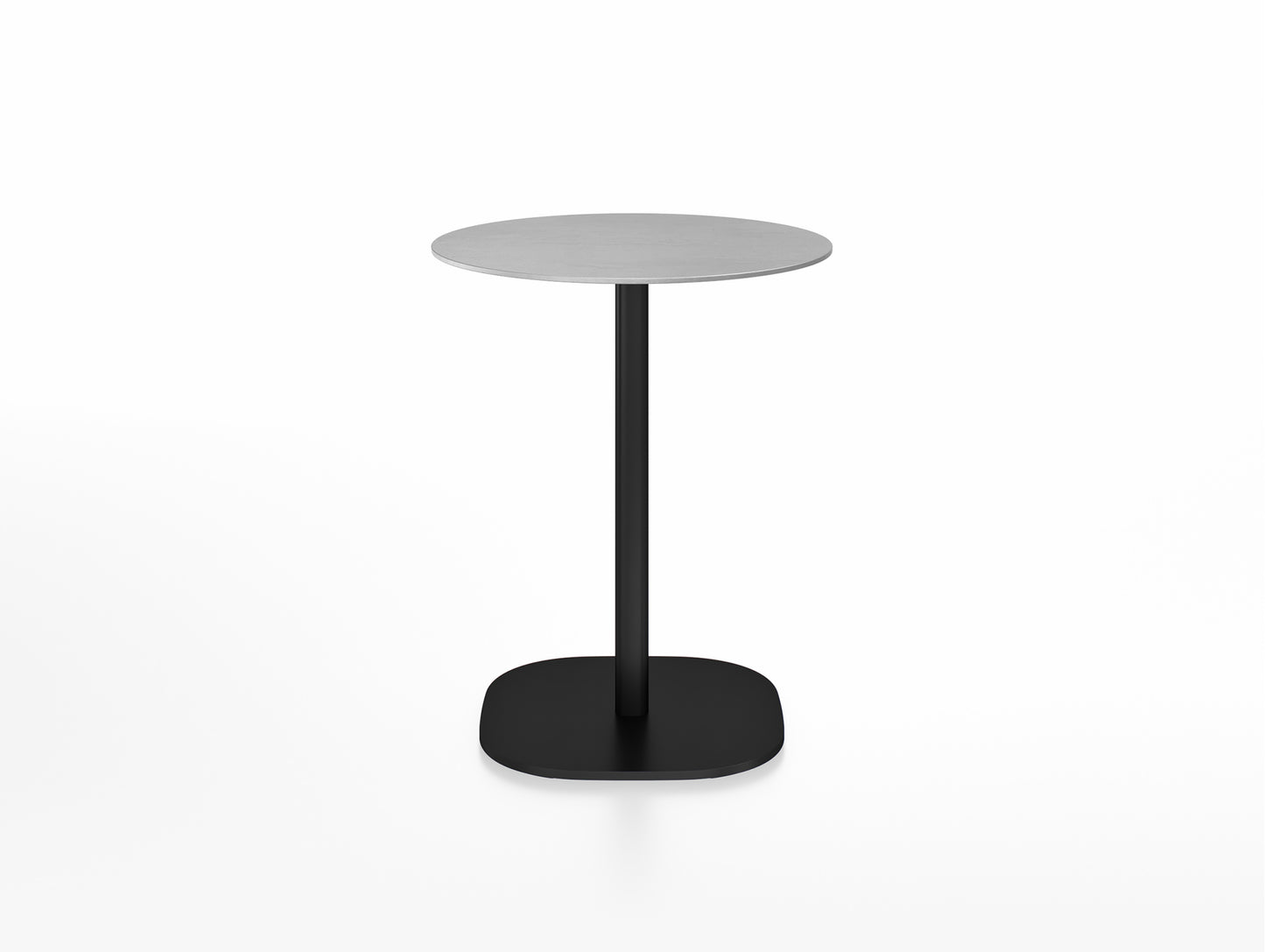 2 Inch Outdoor Cafe Table - Flat Base by Emeco - Diameter 60 cm