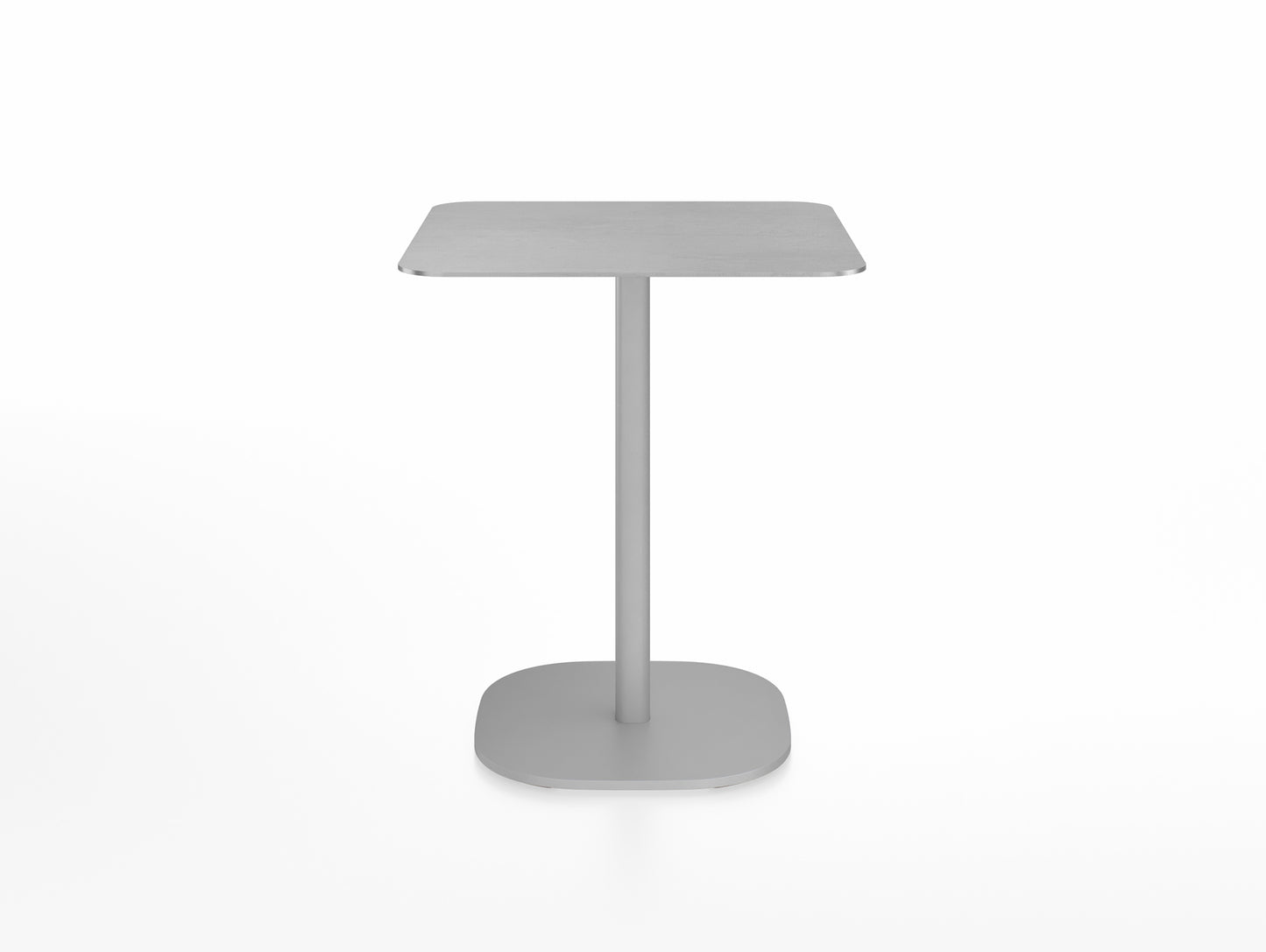 2 Inch Outdoor Cafe Table - Flat Base by Emeco - 60x60cm 