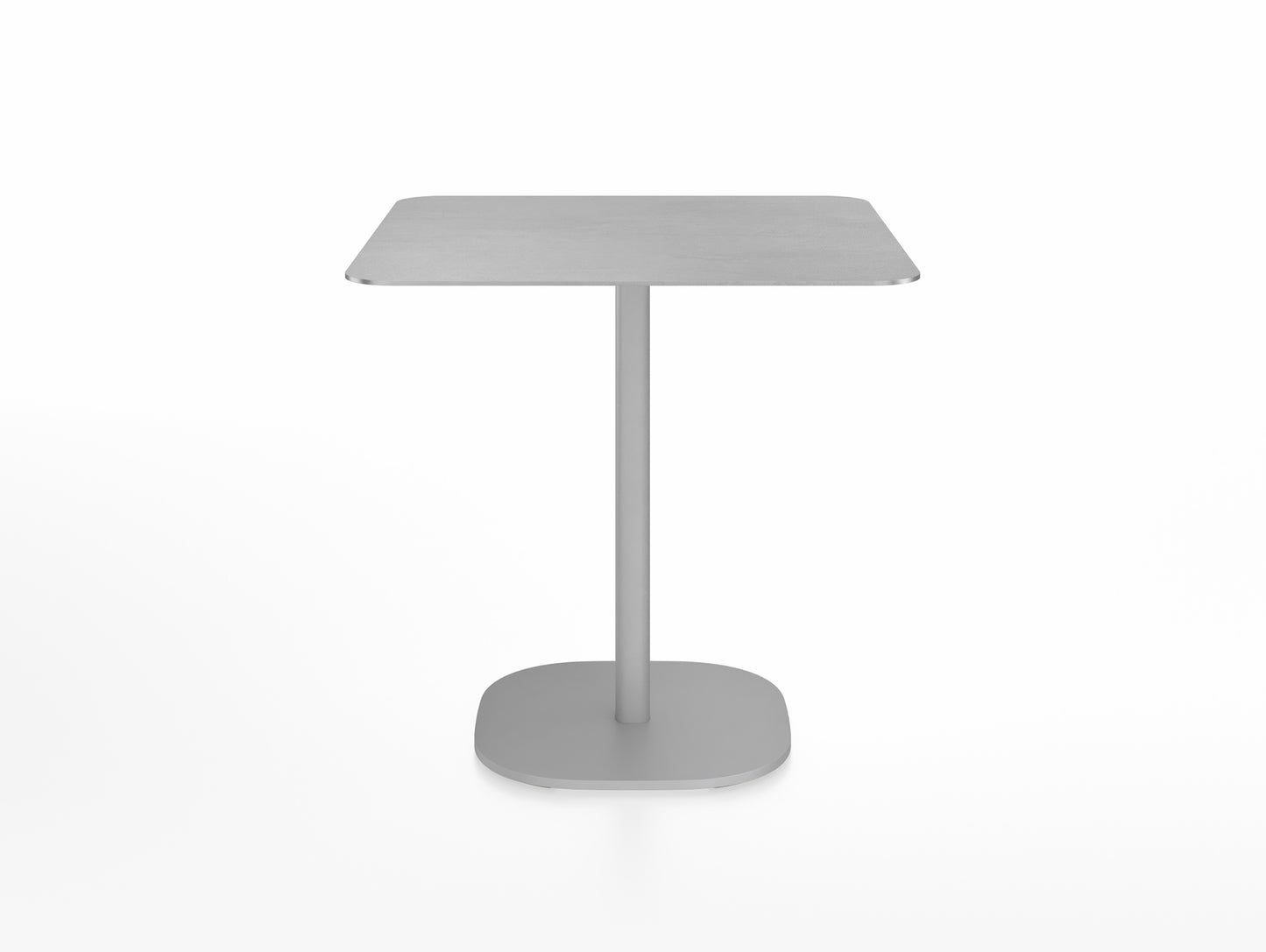 2 Inch Outdoor Cafe Table - Flat Base by Emeco - 76x76cm 