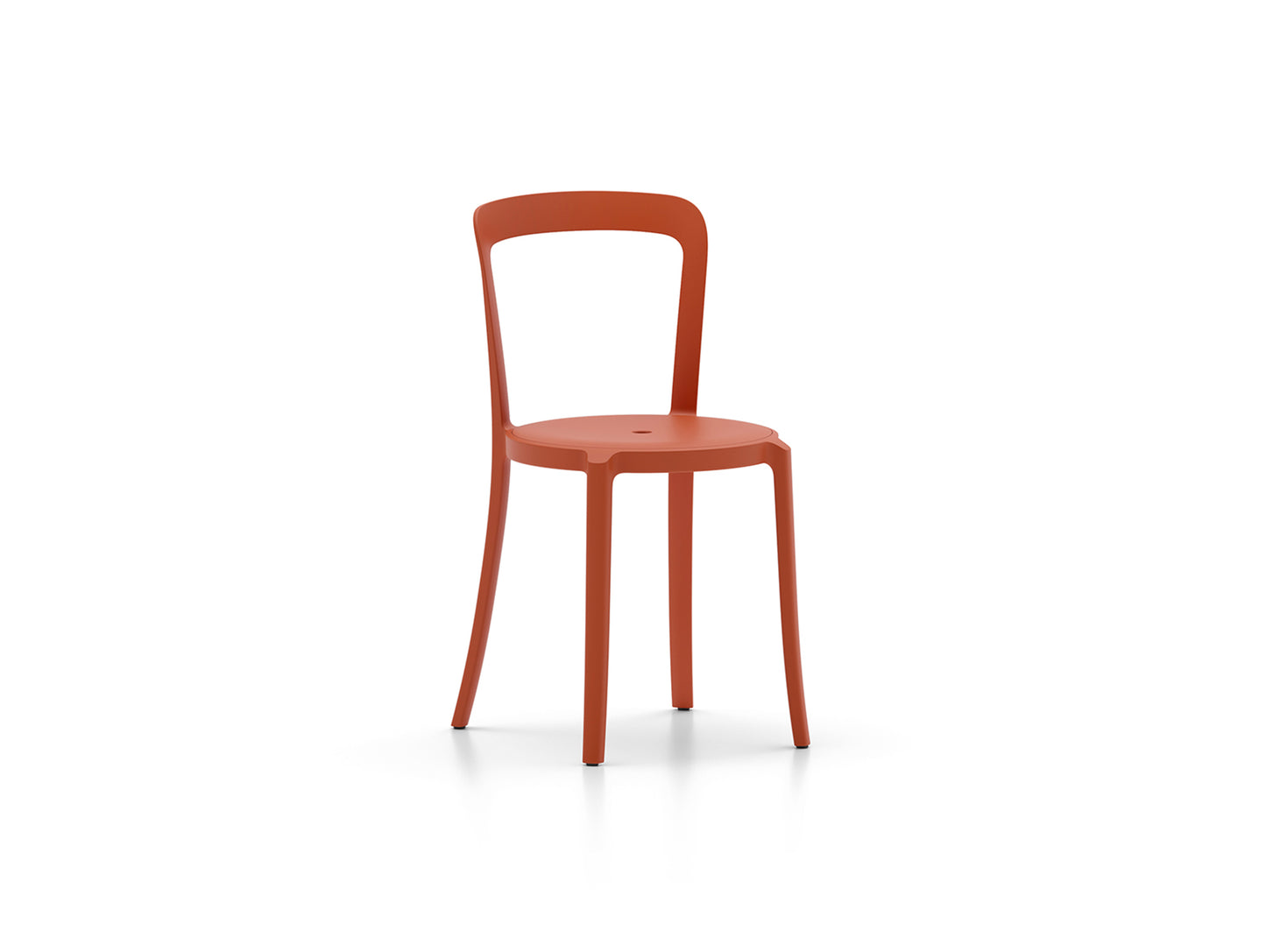 On & On Chair - Recycled Plastic Seat by Emeco / Orange