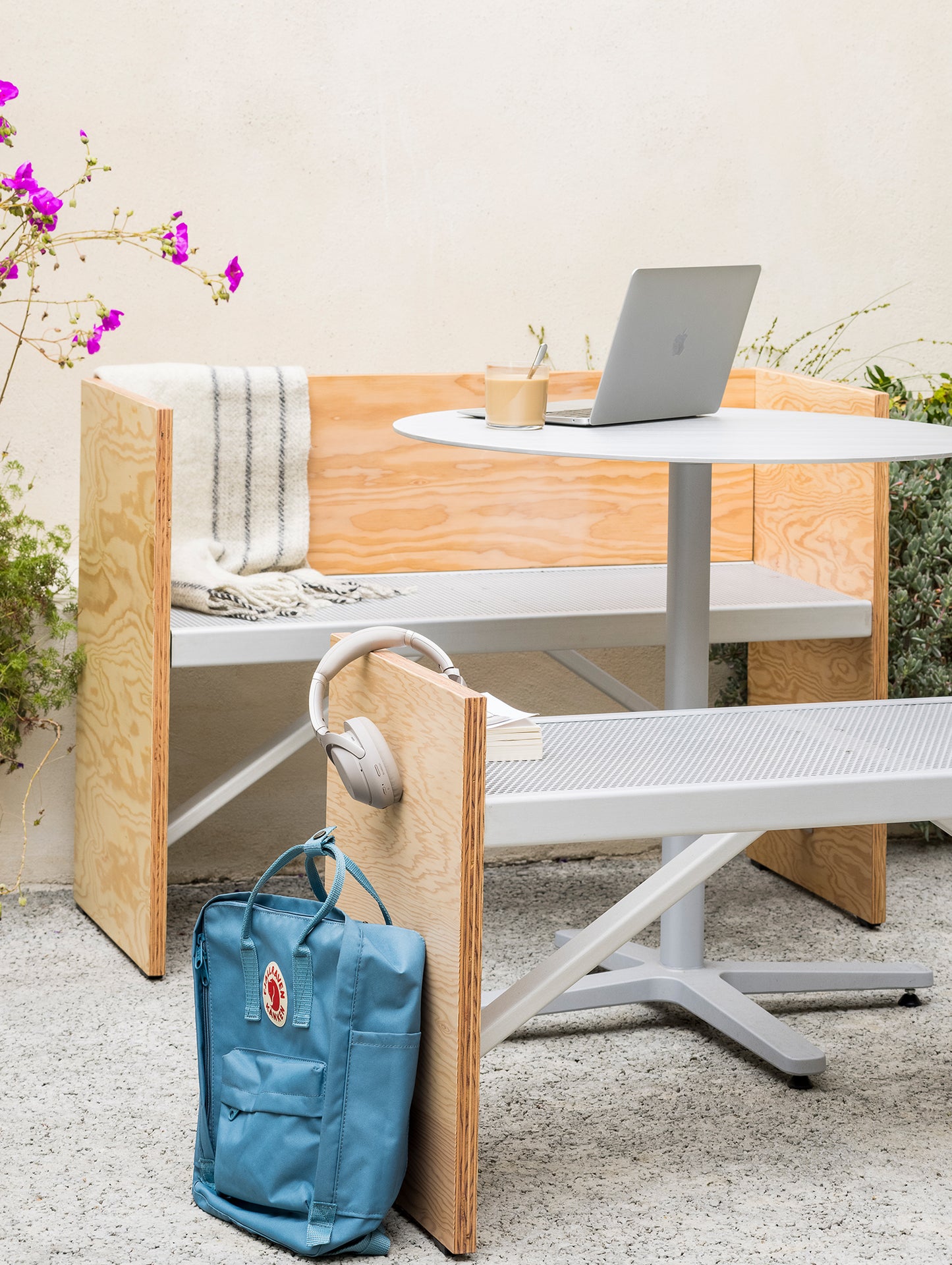 2 Inch Outdoor Cafe Table - X Base by Emeco