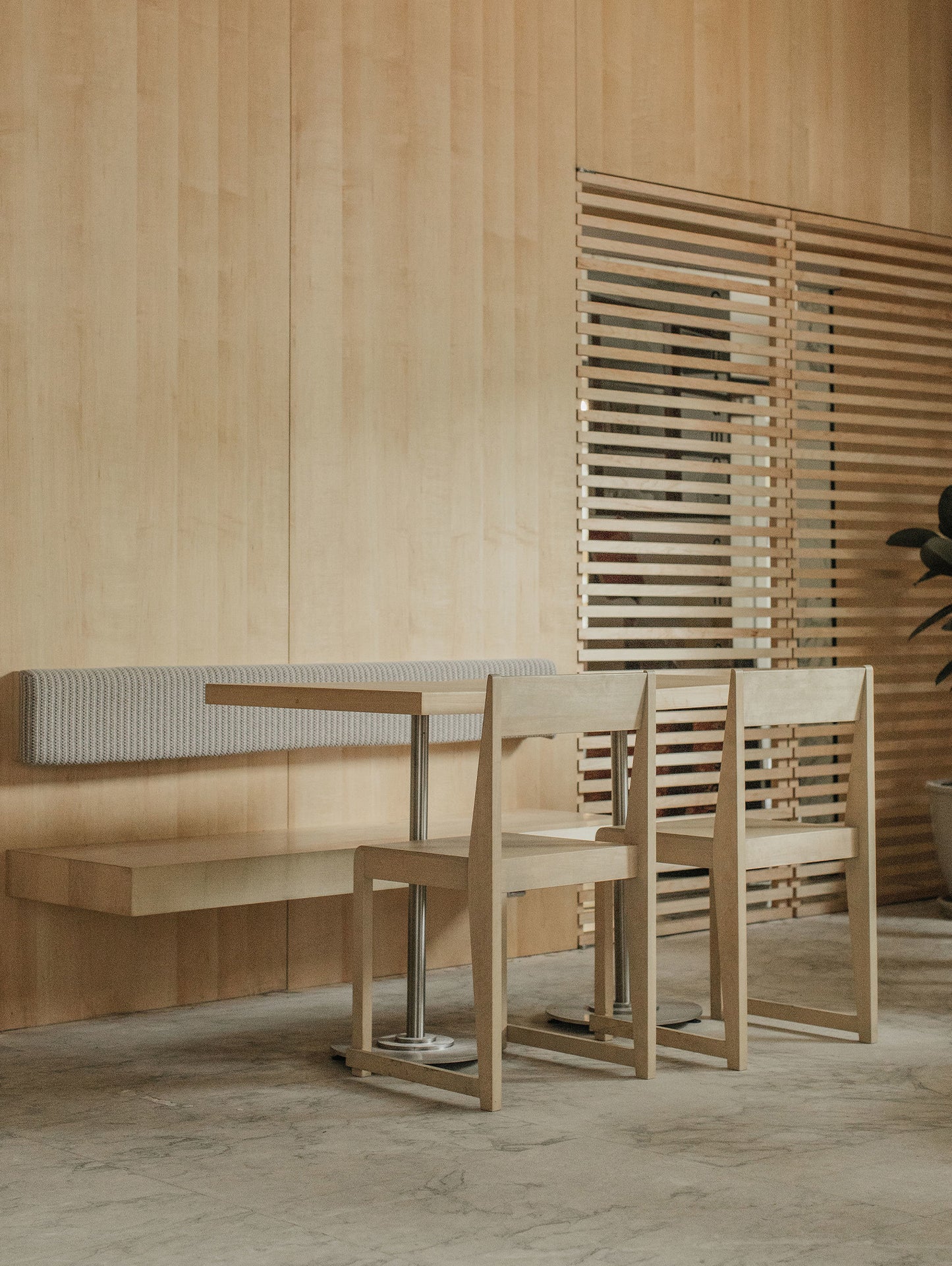 Chair 01 by Frama - Oiled Solid Birch