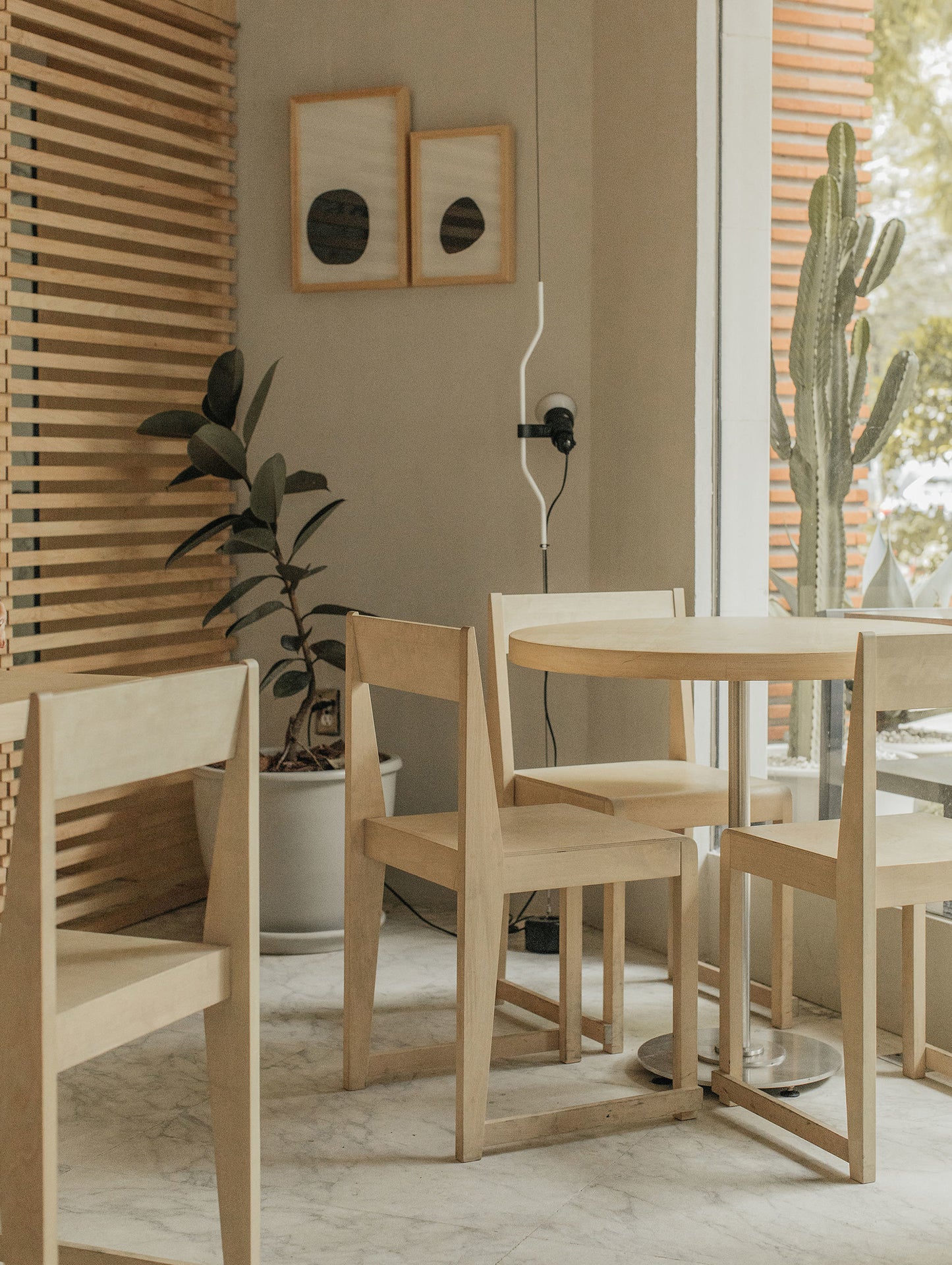 Chair 01 by Frama - Oiled Solid Birch