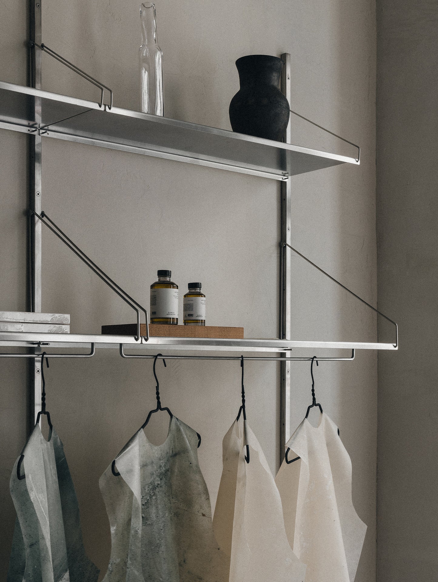 Shelf Library Stainless Steel by Frama