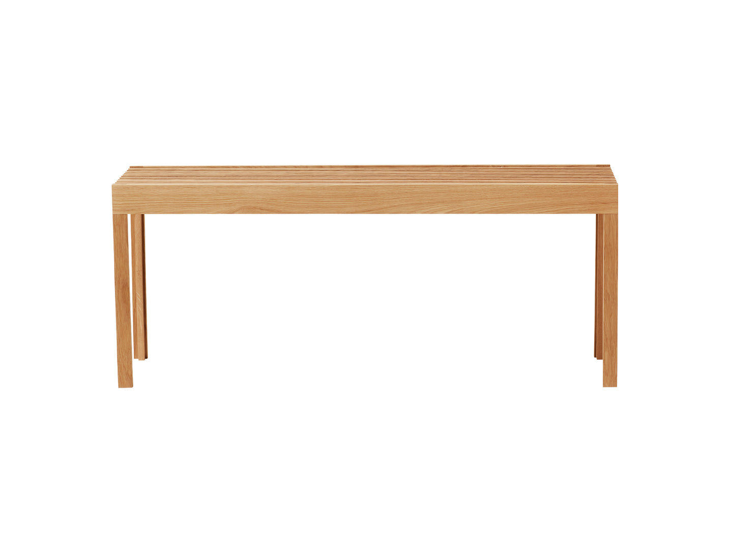 Lightweight Bench by Form and Refine - Oiled Oak