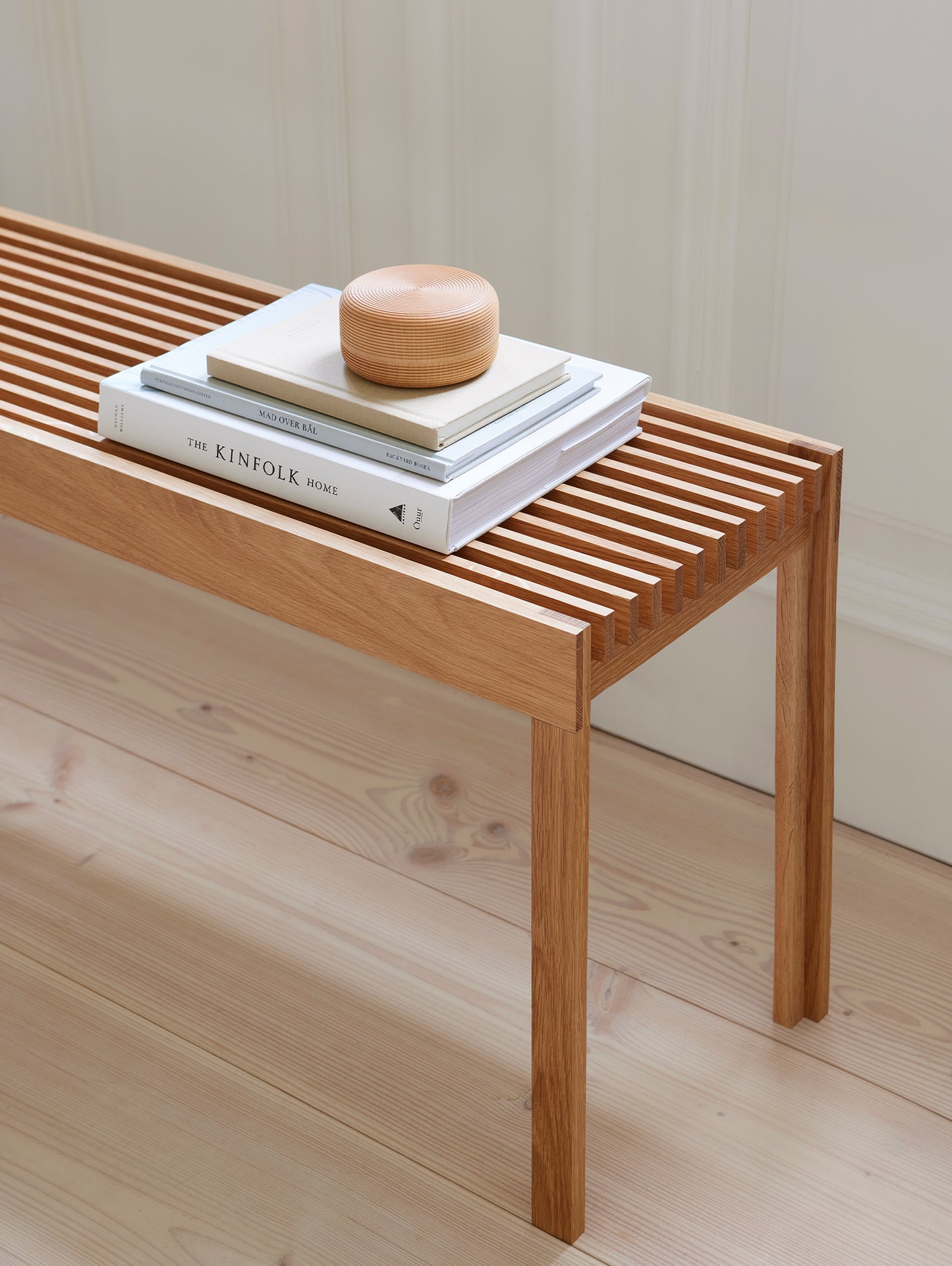 Lightweight Bench by Form and Refine - Oiled Oak 