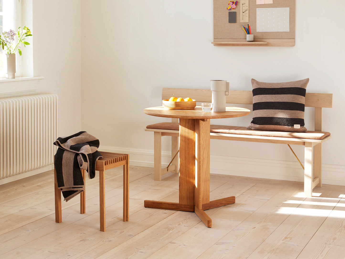 Lightweight Stool by Form and Refine - Oiled Oak