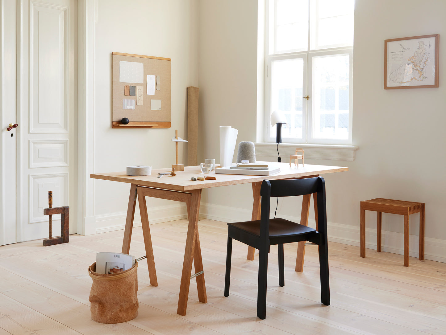 Lightweight Stool by Form and Refine - Oiled Oak