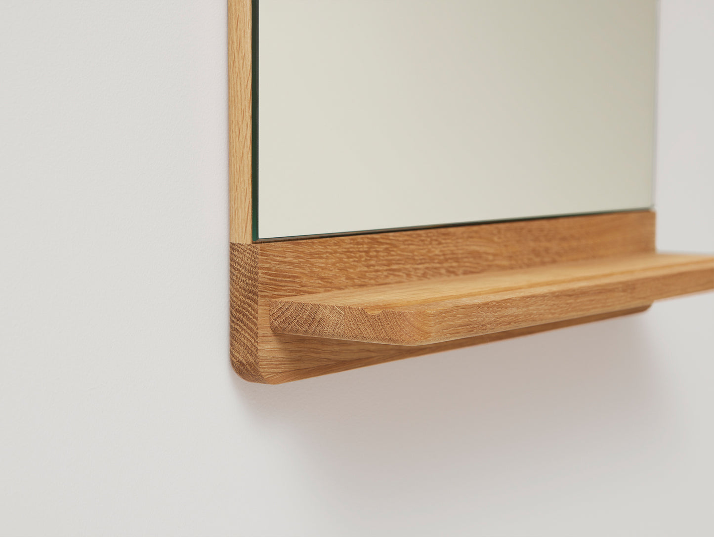 Rim Wall Mirror - Oiled Oak