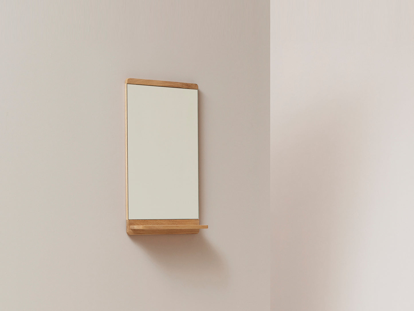 Rim Wall Mirror - Oiled Oak
