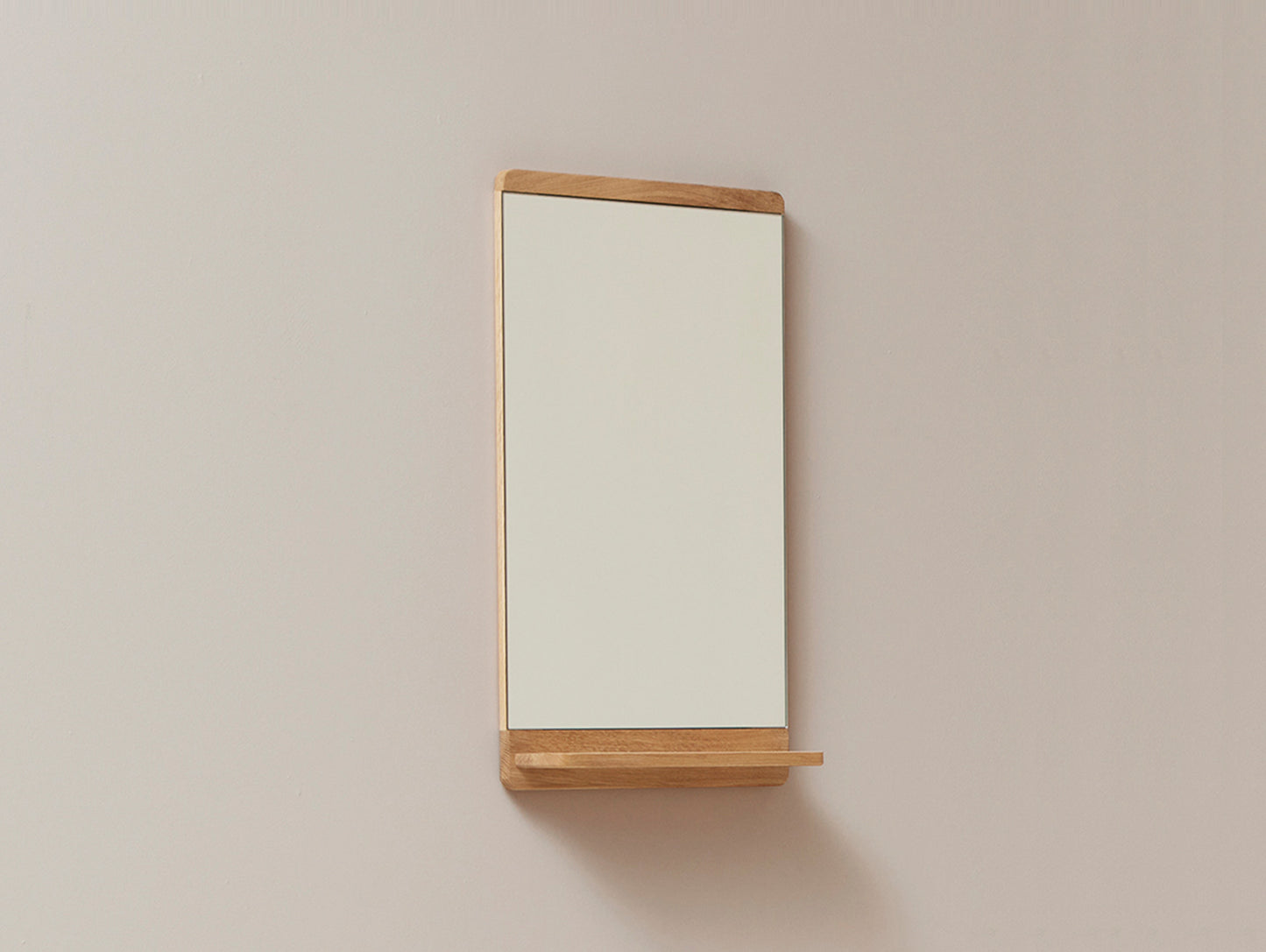 Rim Wall Mirror - Oiled Oak