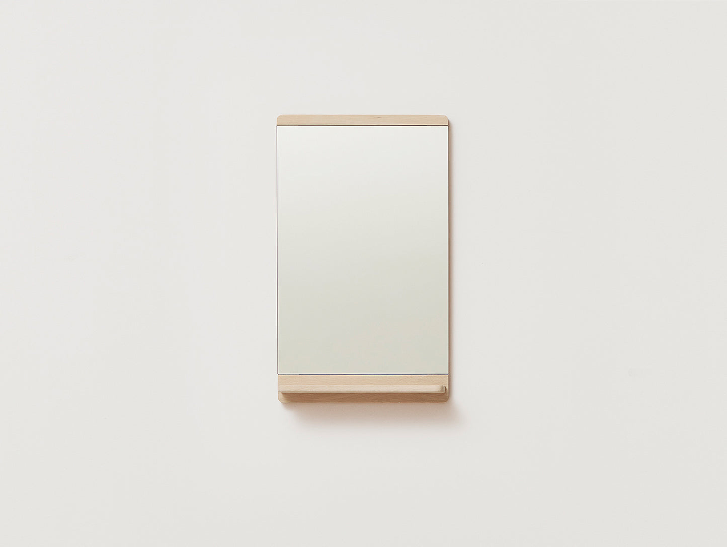Rim Wall Mirror - White Oiled Oak