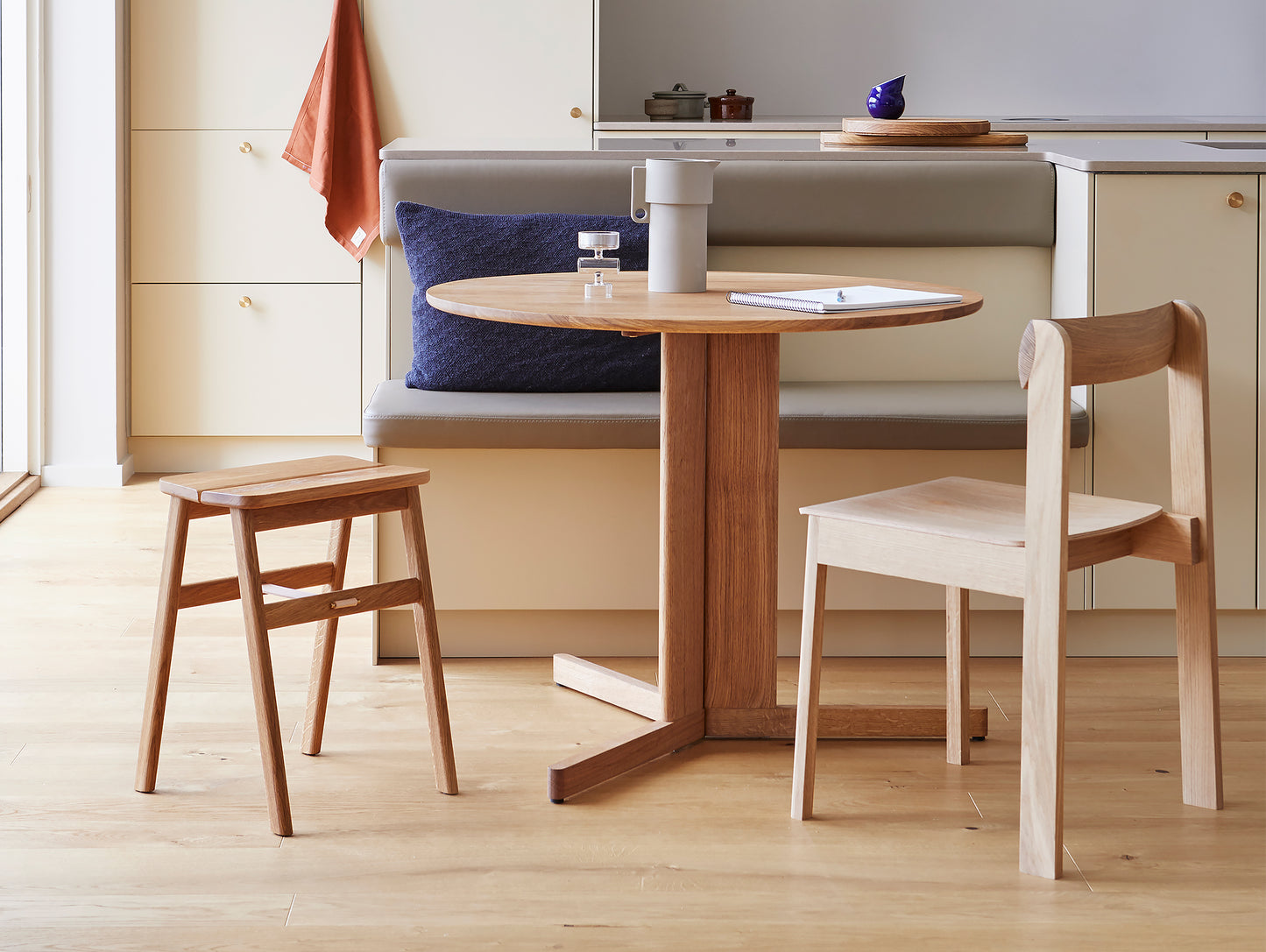 Trefoil Table by Form and Refine - Oiled Oak