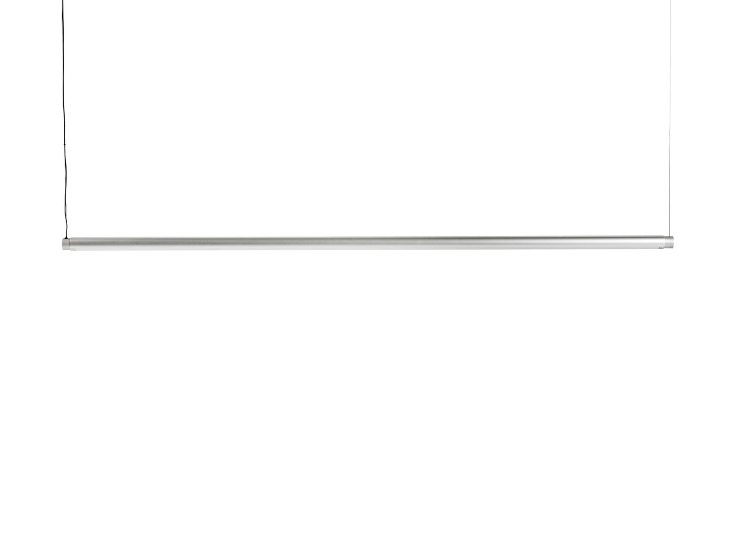 Factor Linear Suspension Lamp by HAY - Diffused / Clear Anodised Aluminium