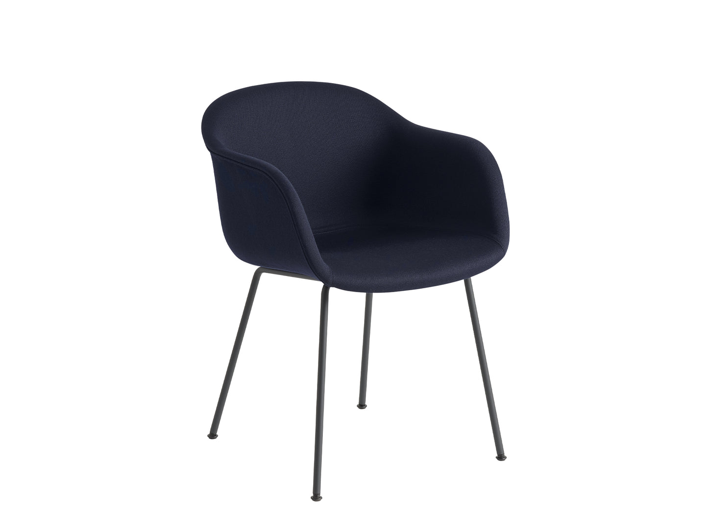 Fiber Armchair - Balder 3 792 , Black Metal Base