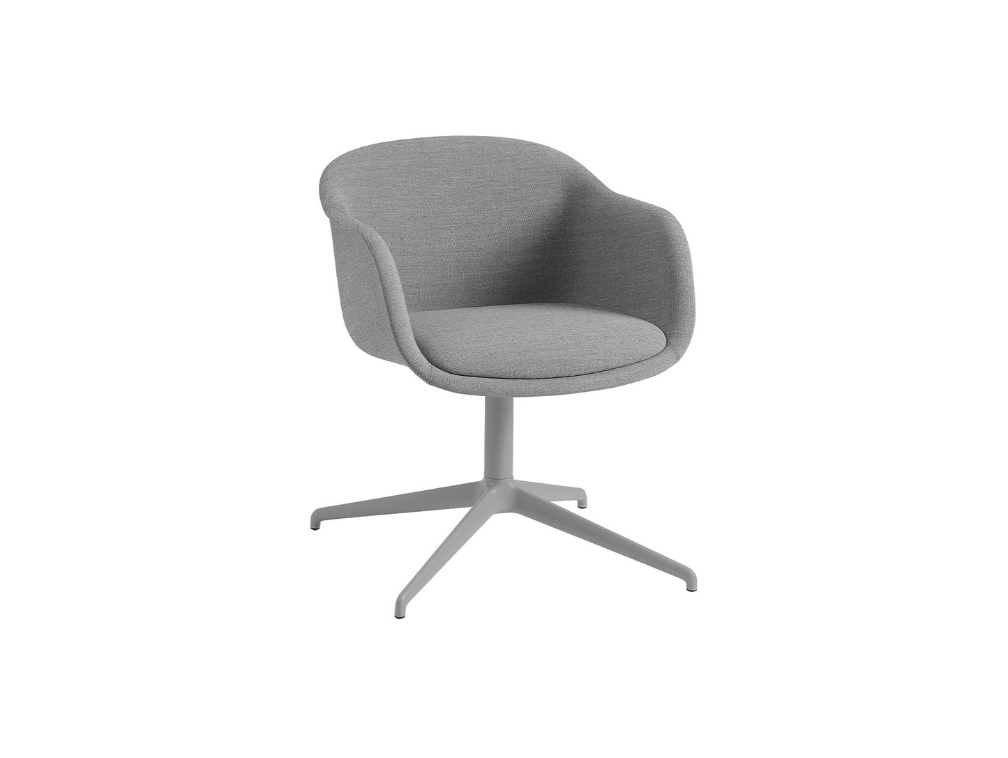 Fiber Conference Armchair with Swivel Base with Return by Muuto - remix 133