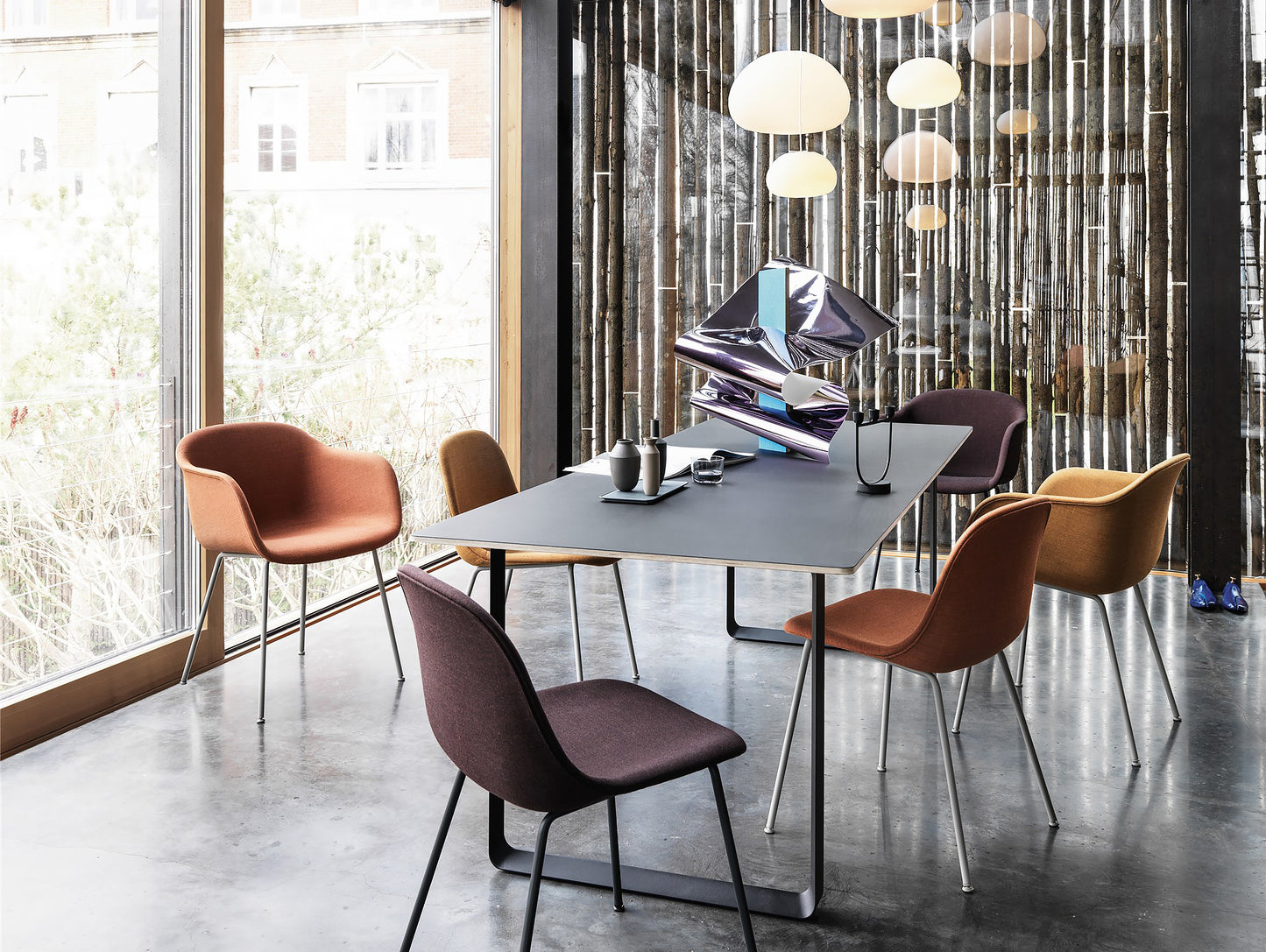 Muuto Fiber Armchair with Metal Legs