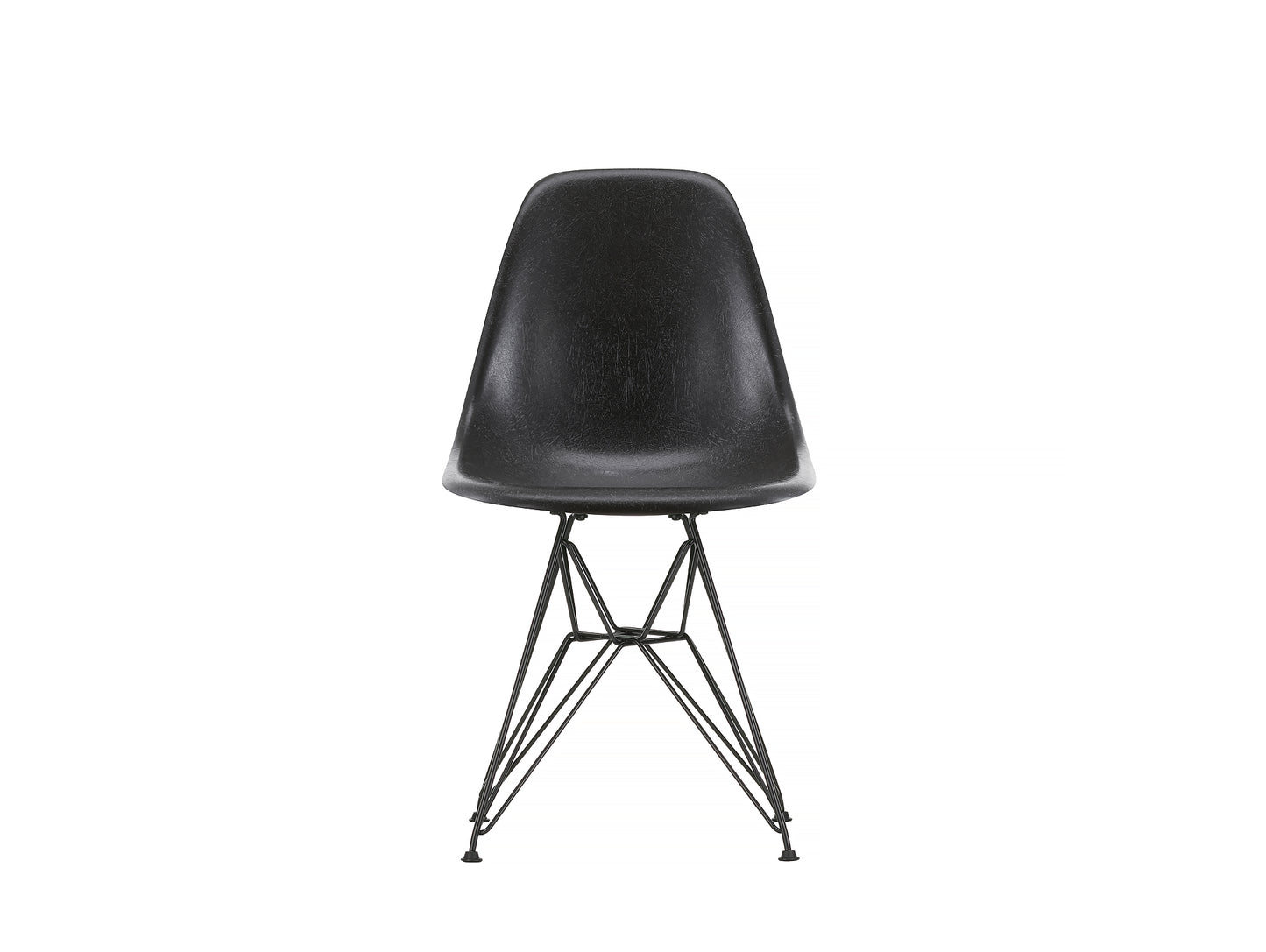Elephant Hide Grey, Eames Fiberglass DSR Side Chair by Vitra