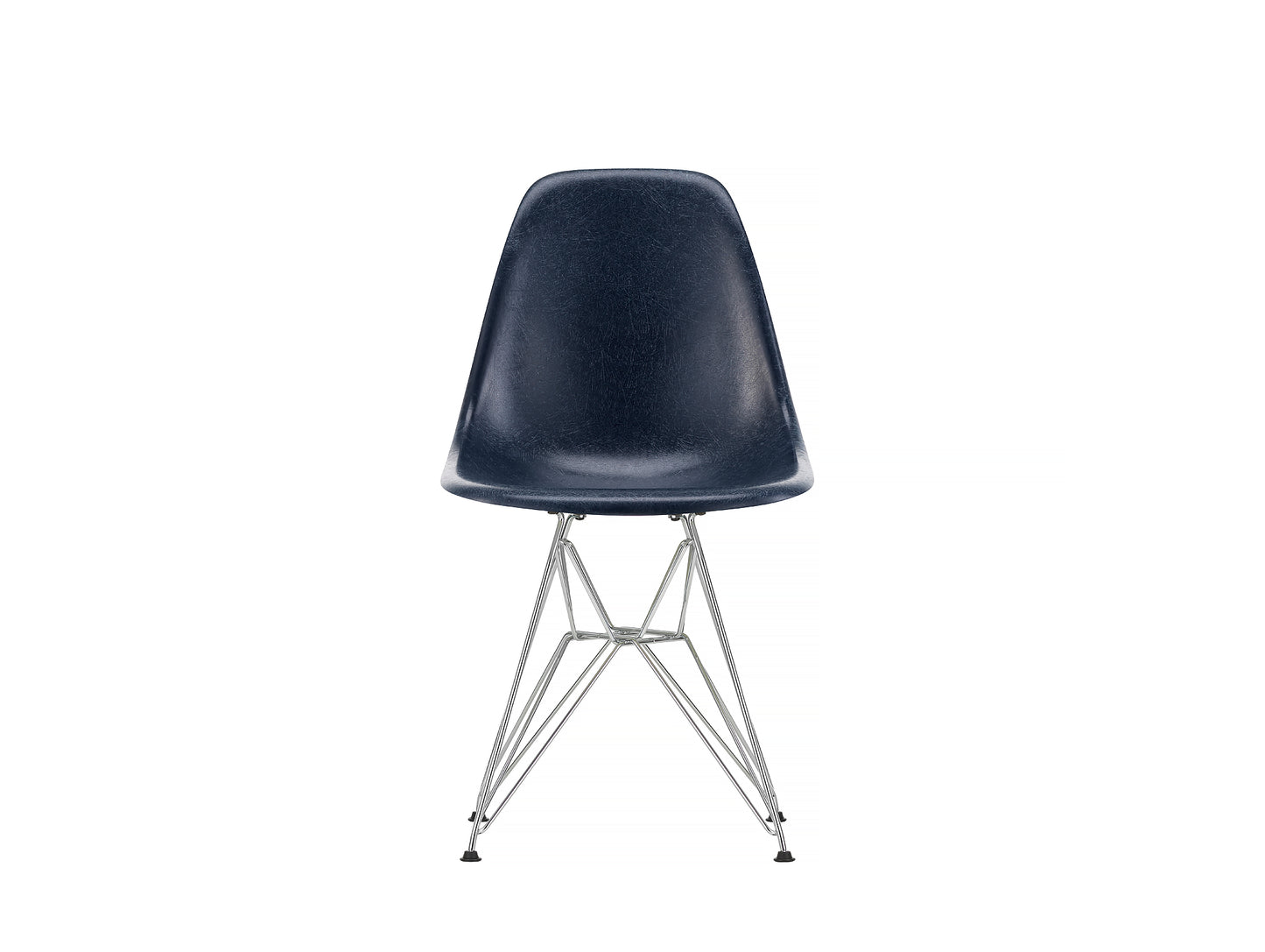 Navy Blue, Eames Fiberglass DSR Side Chair by Vitra