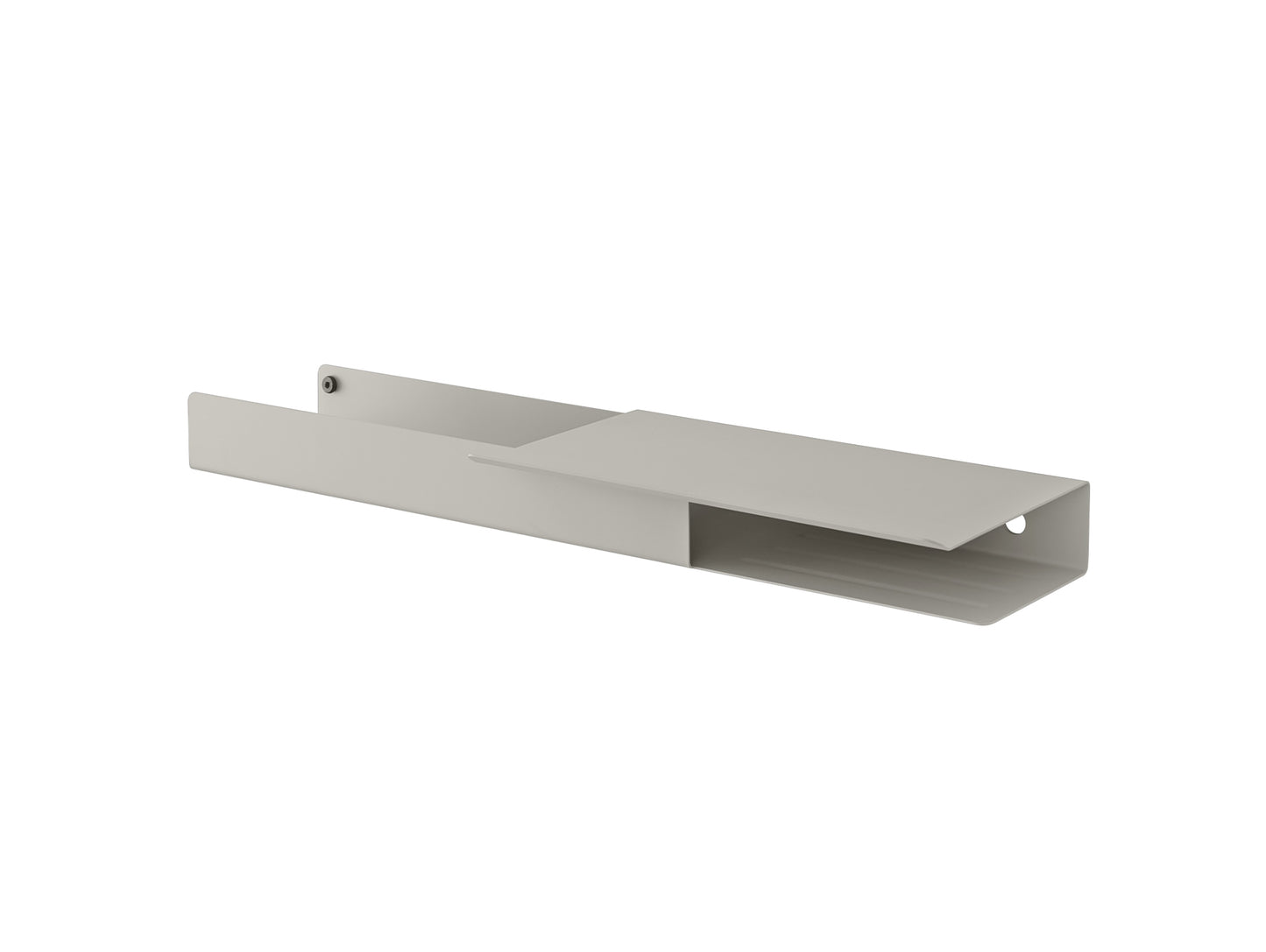 Grey Platform Folded Shelves by Muuto