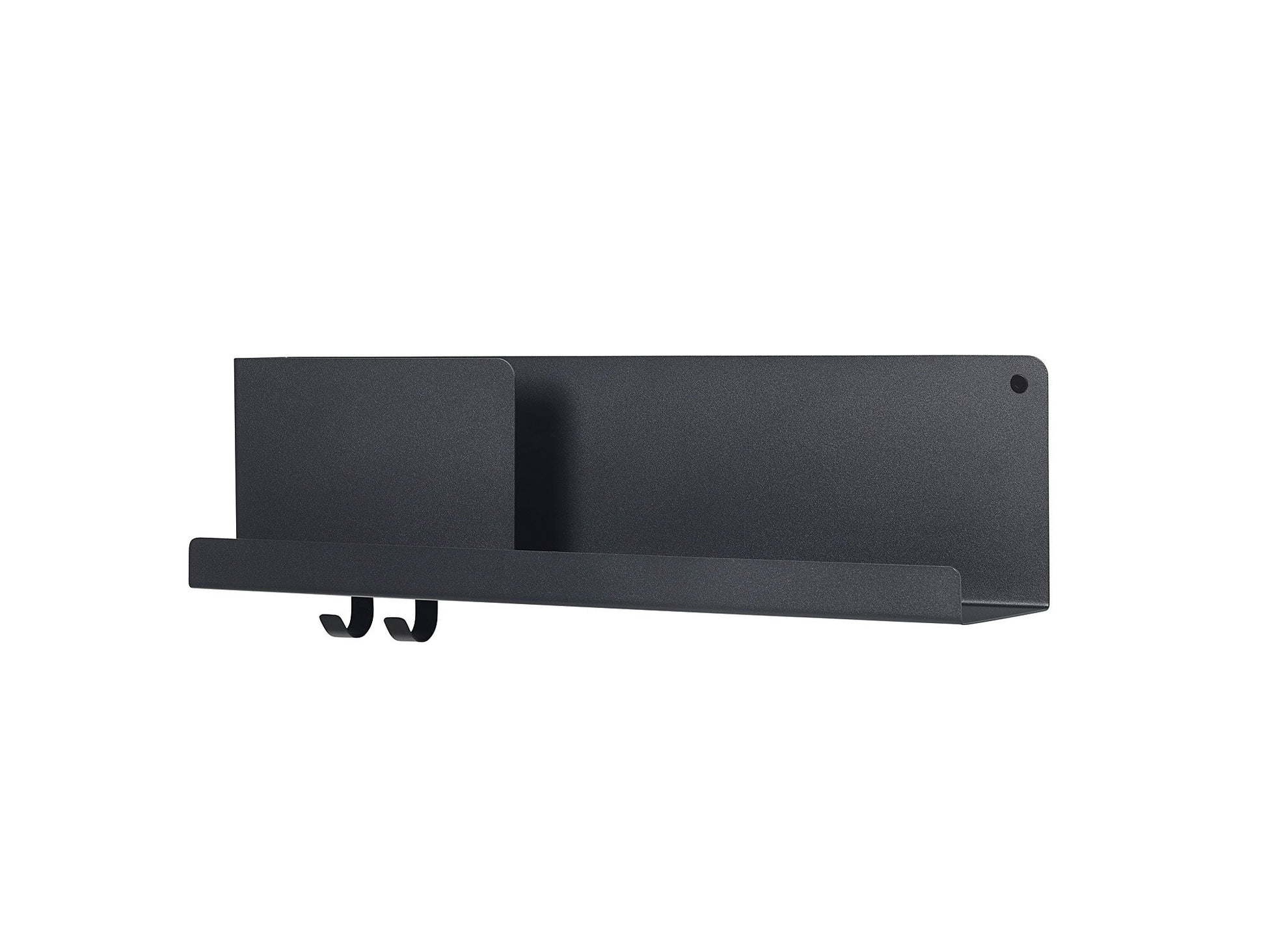 Black Medium Folded Shelves by Muuto